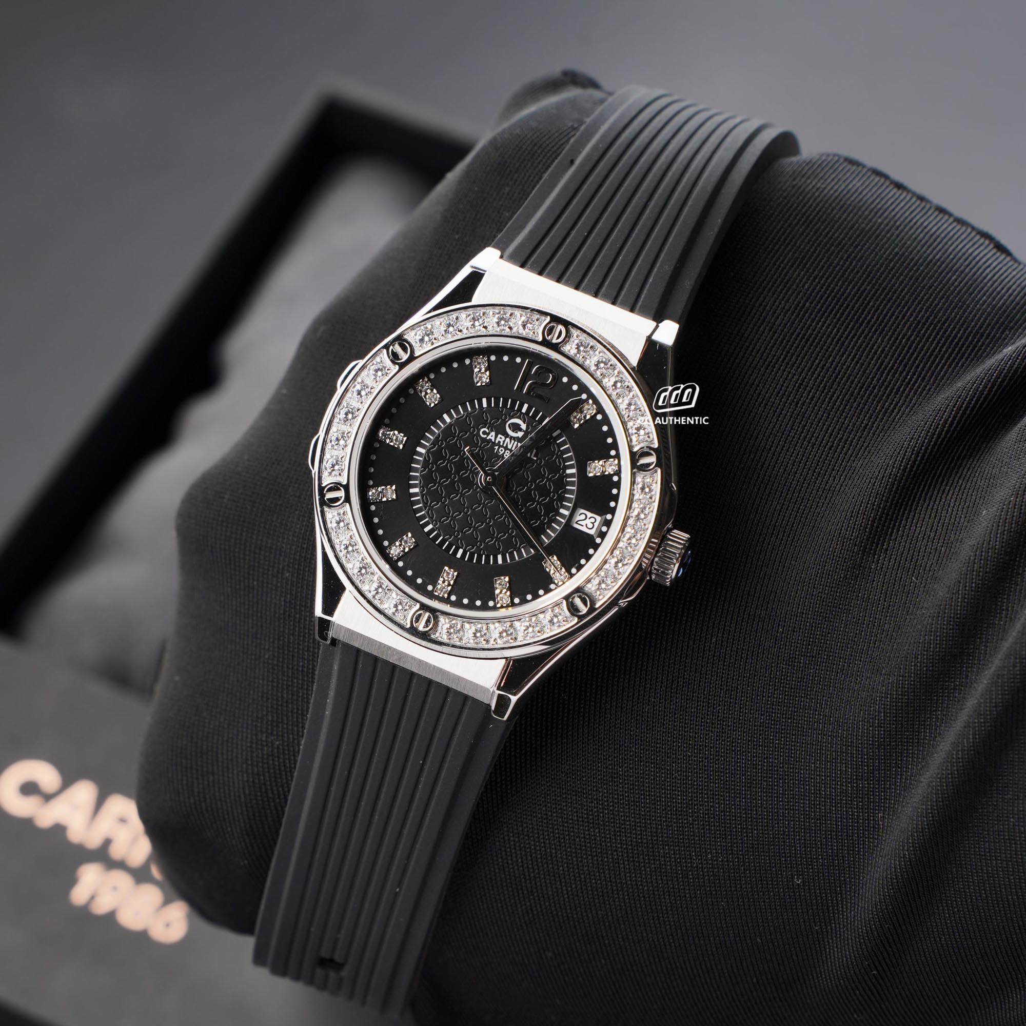 ĐỒNG HỒ NỮ CARNIVAL 8173L2 VT DCS D QUAZT 34MM