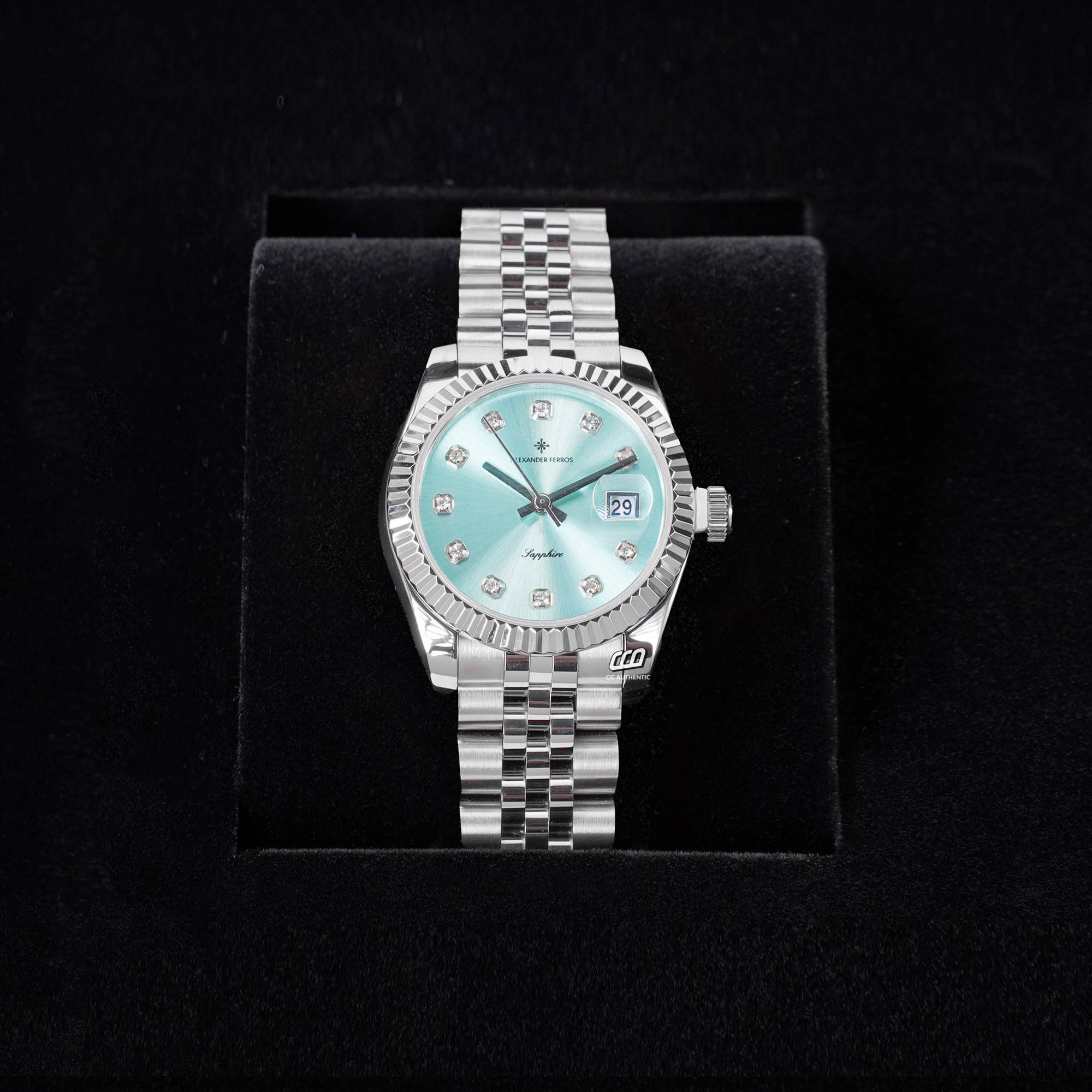 ĐỒNG HỒ NỮ ALEXANDER FERROS 8222S/13 AUTOMATIC 31MM