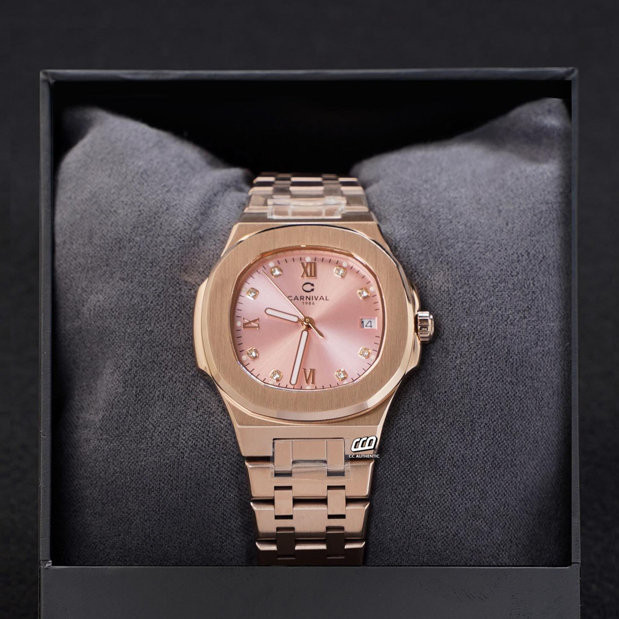 ĐỒNG HỒ NỮ CARNIVAL 8160L VH H QUAZT 34MM