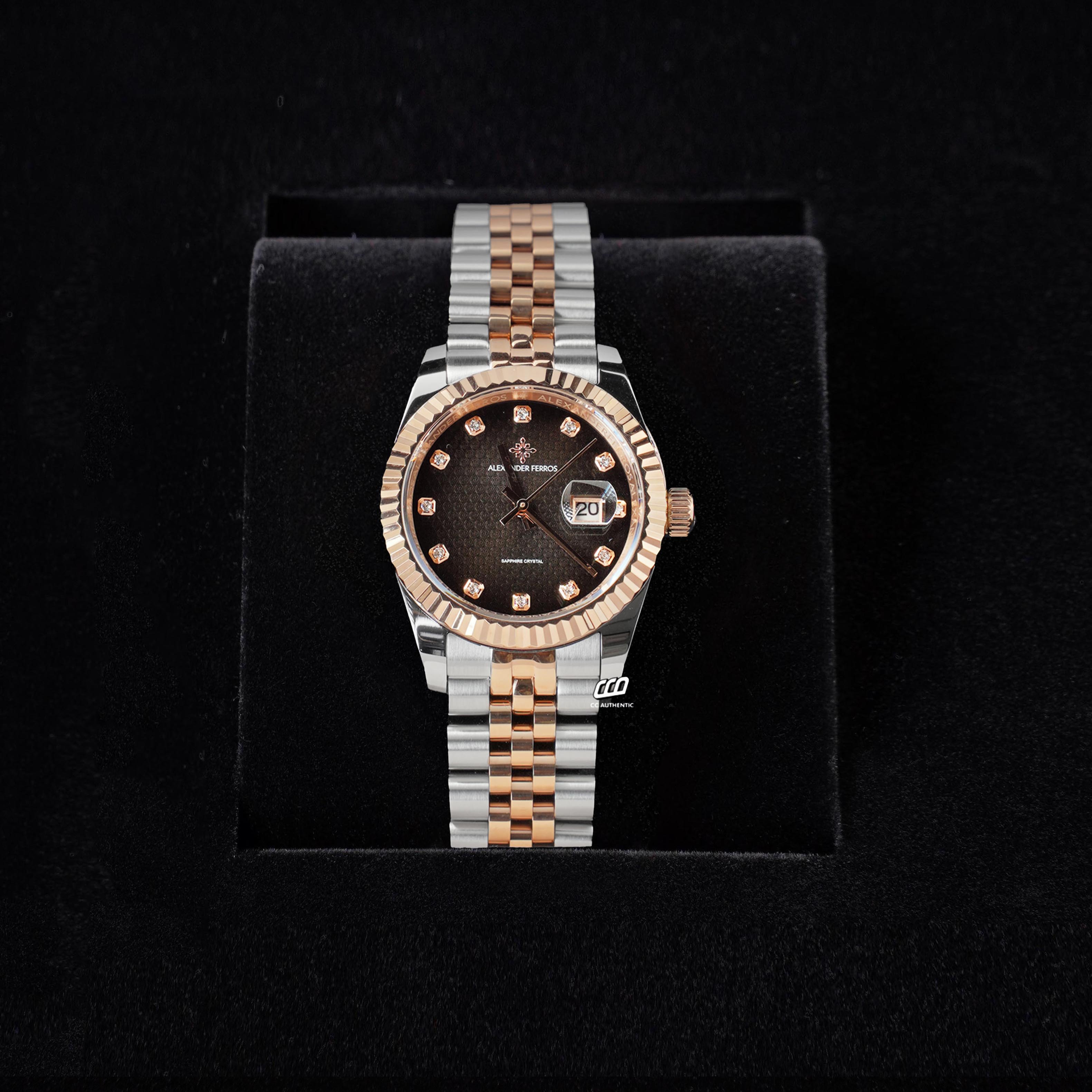 ĐỒNG HỒ NỮ ALEXANDER FERROS 8372D/01 QUARTZ 31MM