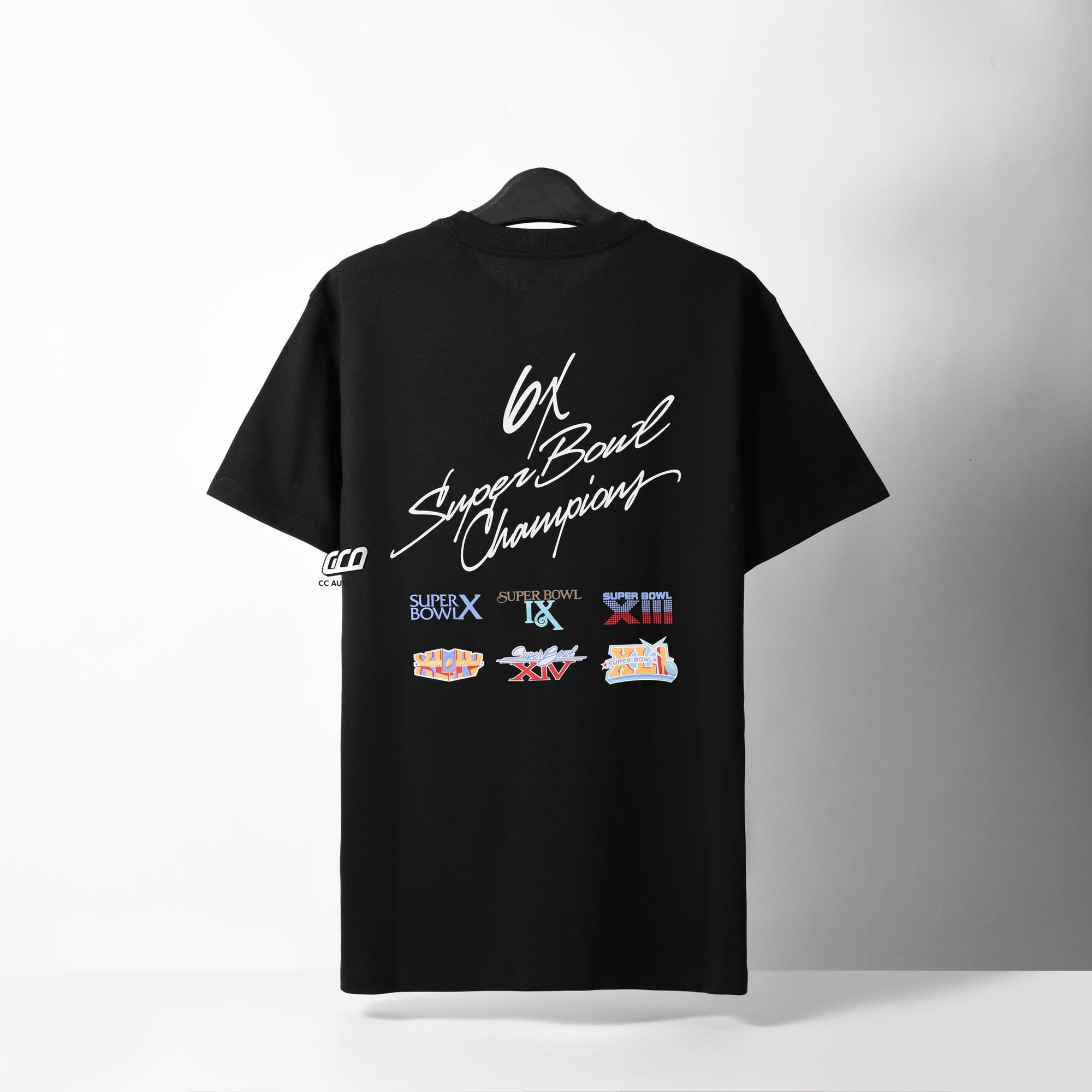 NEW ERA SUPER BOWL T-SHIRT - BLACK