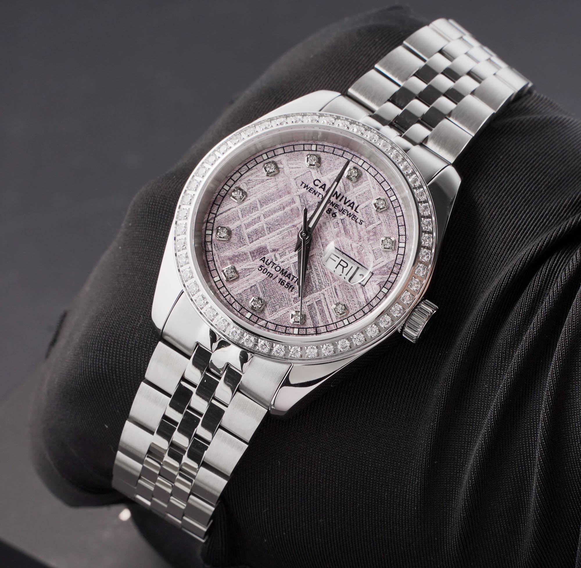 ĐỒNG HỒ NAM CARNIVAL 8131G2 VT TT AUTOMATIC 41MM