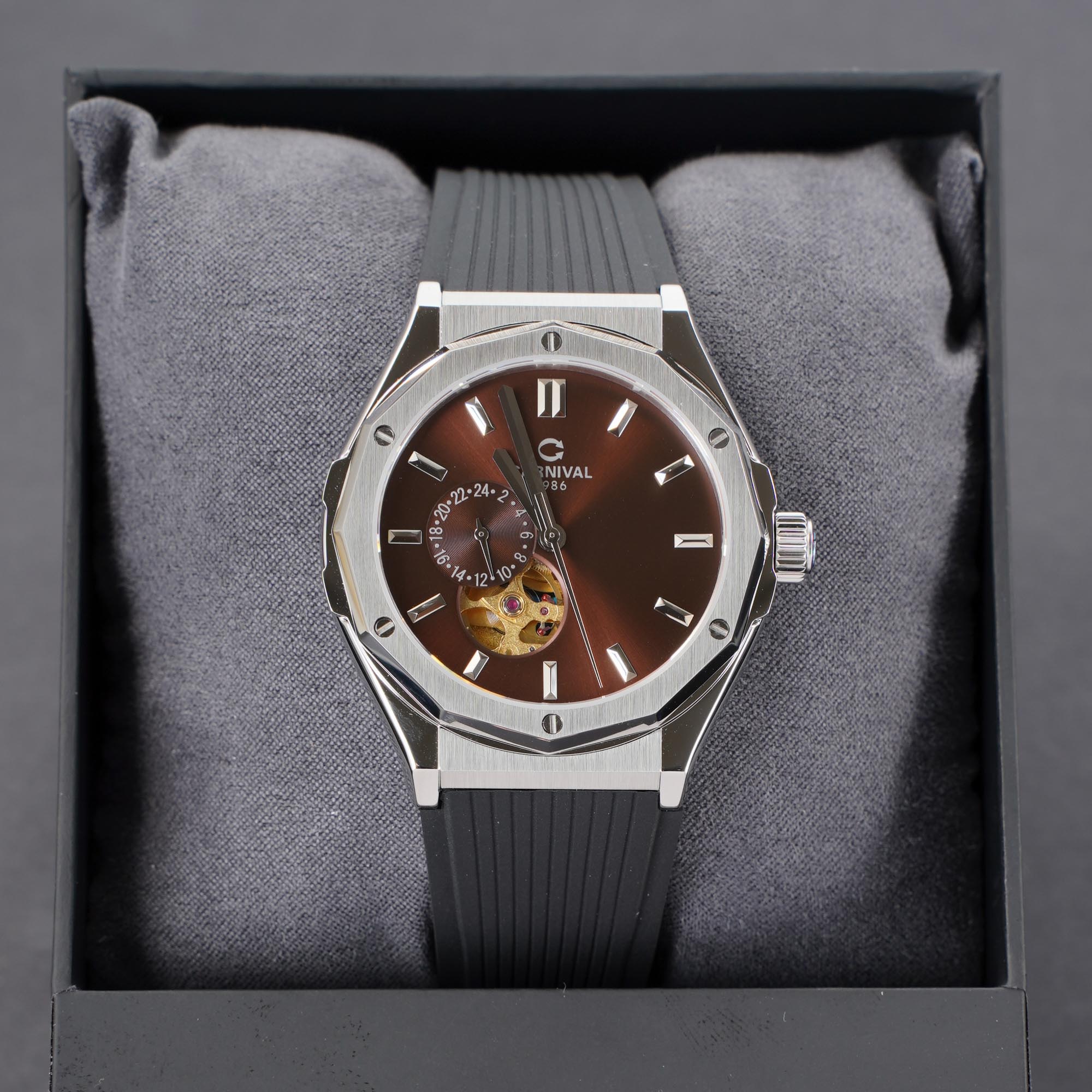 ĐỒNG HỒ NAM CARNIVAL 8189G VT DCS N AUTOMATIC 42MM