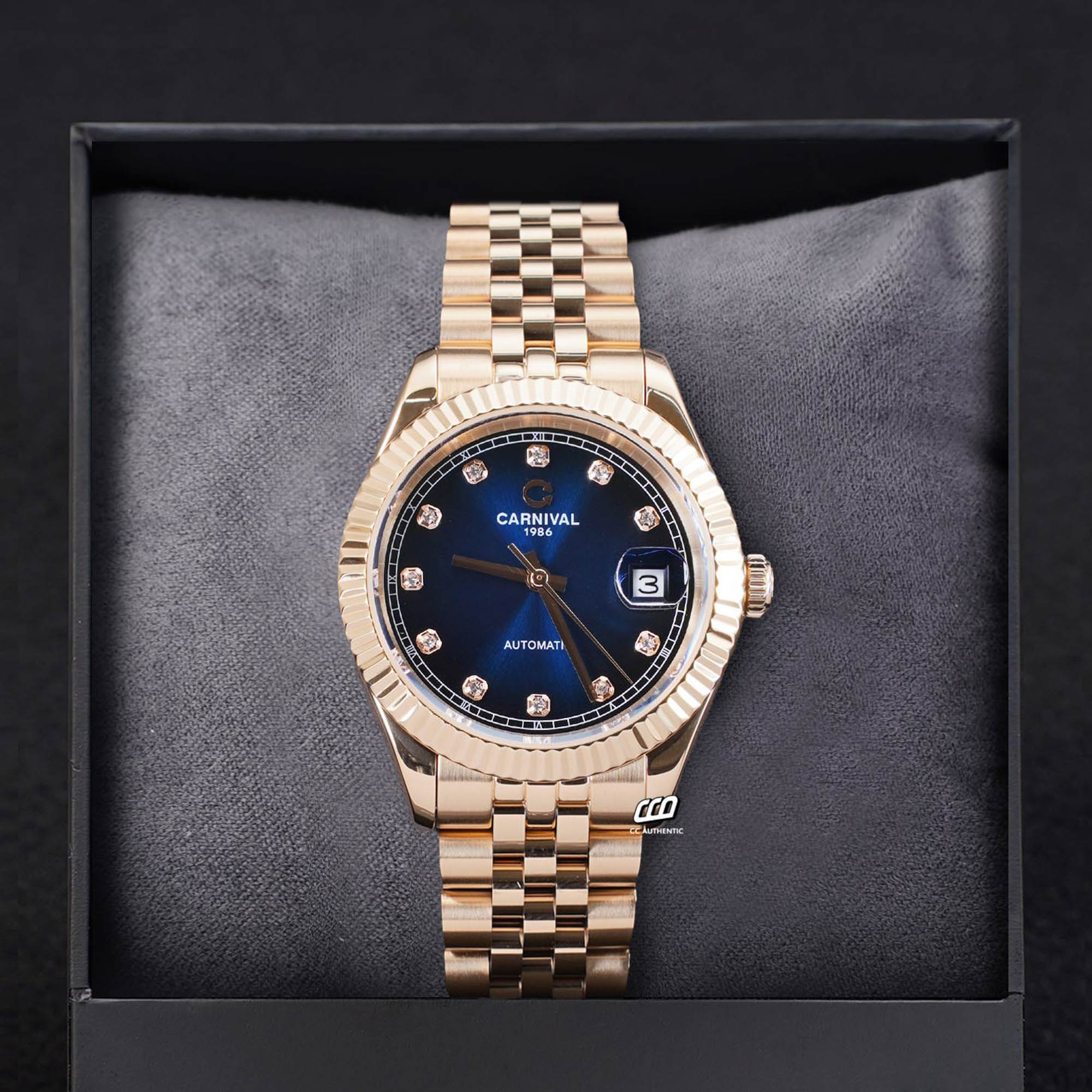 ĐỒNG HỒ NAM CARNIVAL 8250G VH X AUTOMATIC 38MM