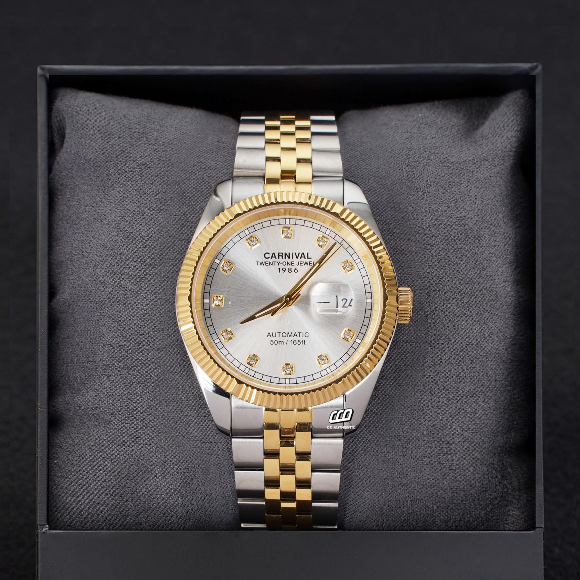 ĐỒNG HỒ NAM CARNIVAL 8131G CV T AUTOMATIC 41MM