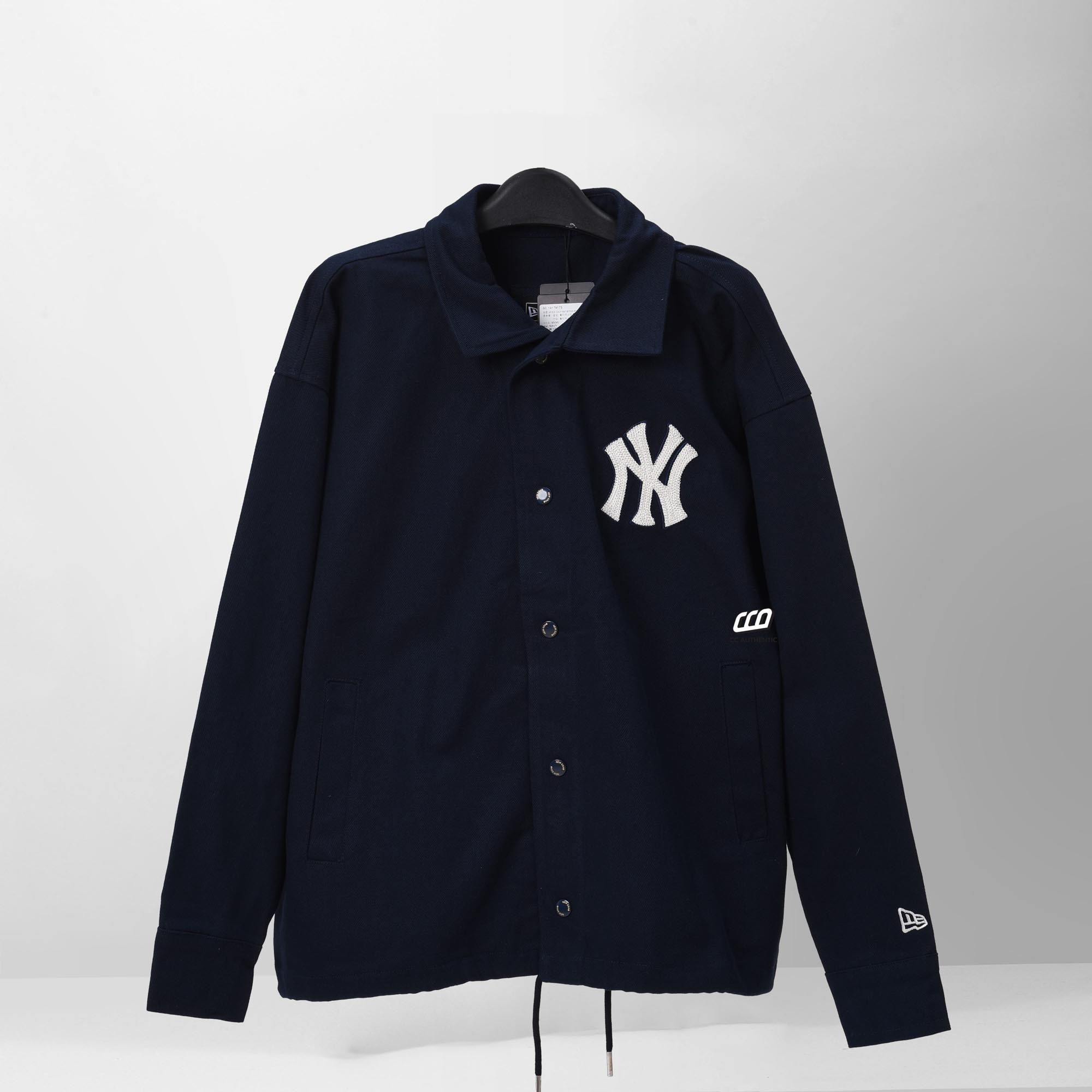 NEW ERA COACH HEAVEY JACKET - NAVY