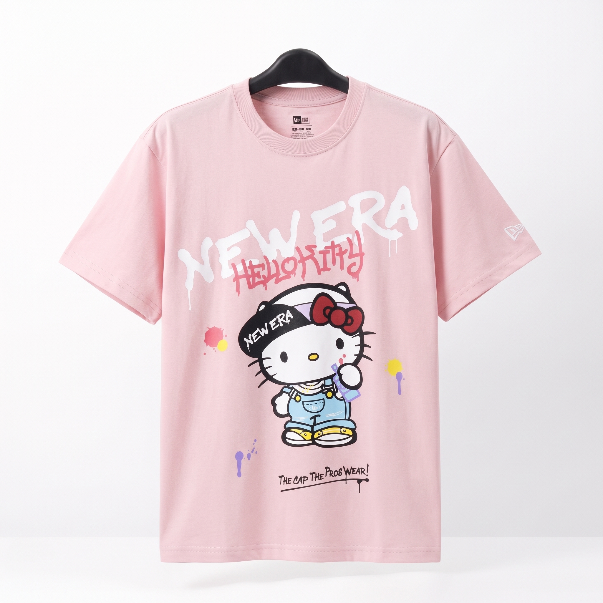 NEW ERA HL KITTY T-SHIRT - PINK