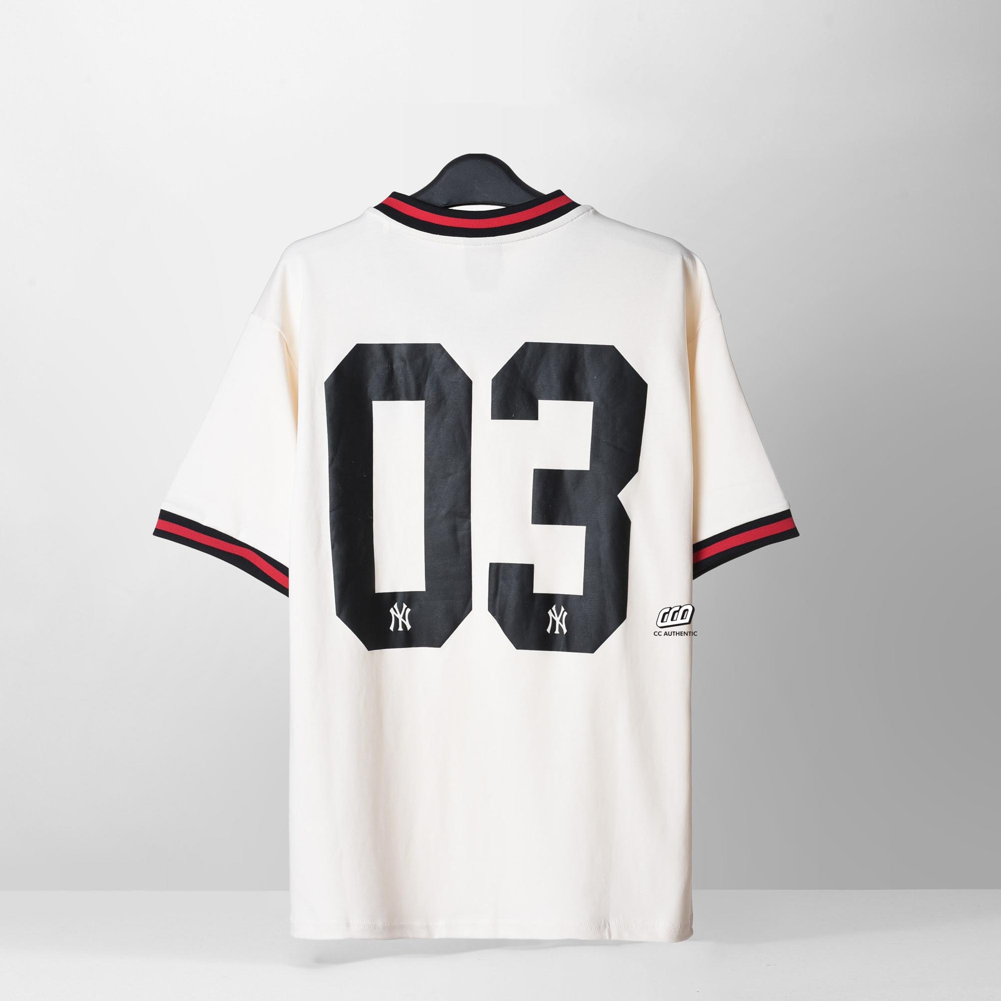 NEW ERA 03 YANKEES OVERSIZE T-SHIRT - IVORY