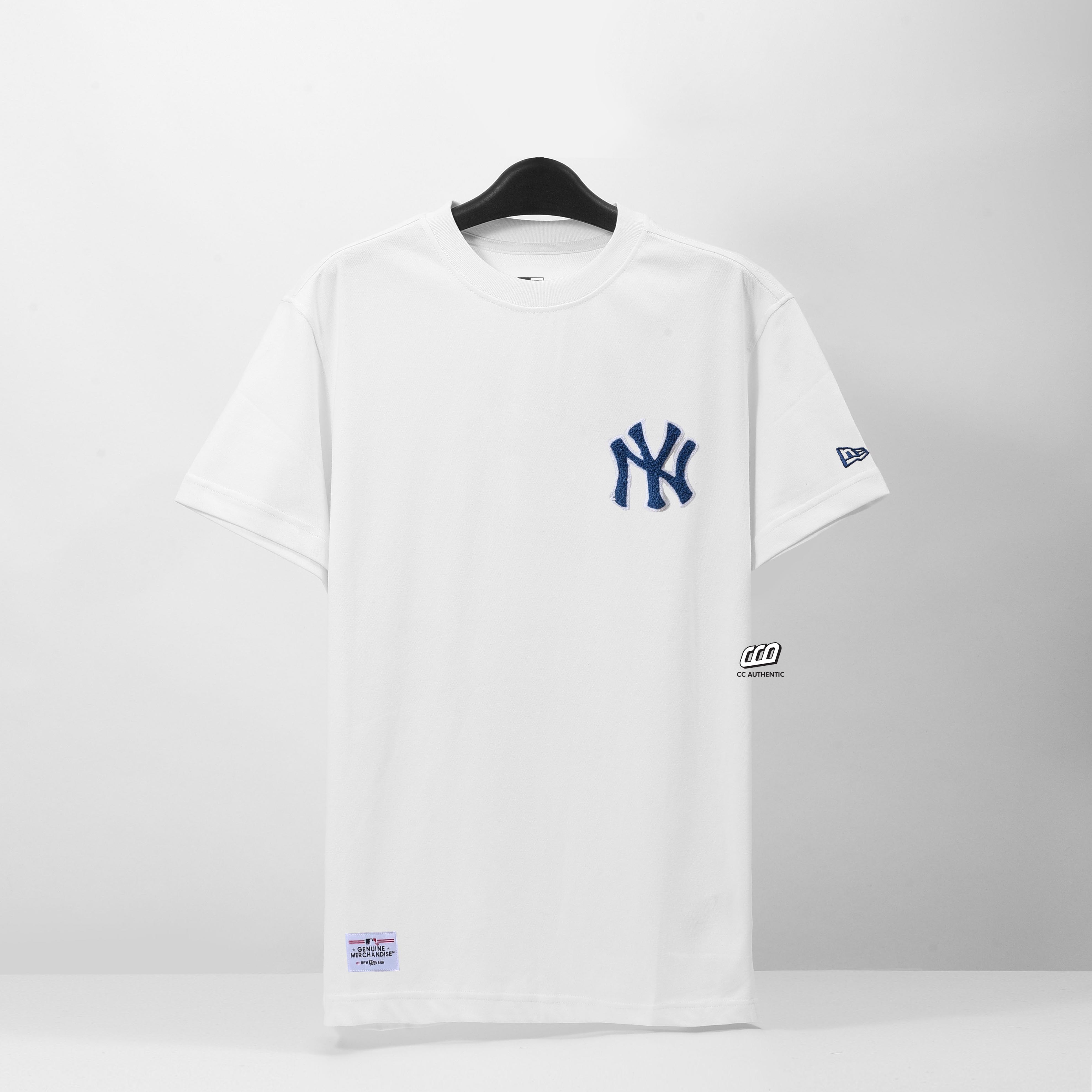 NEW ERA MLB YK BASEBALL T-SHIRT - WHITE