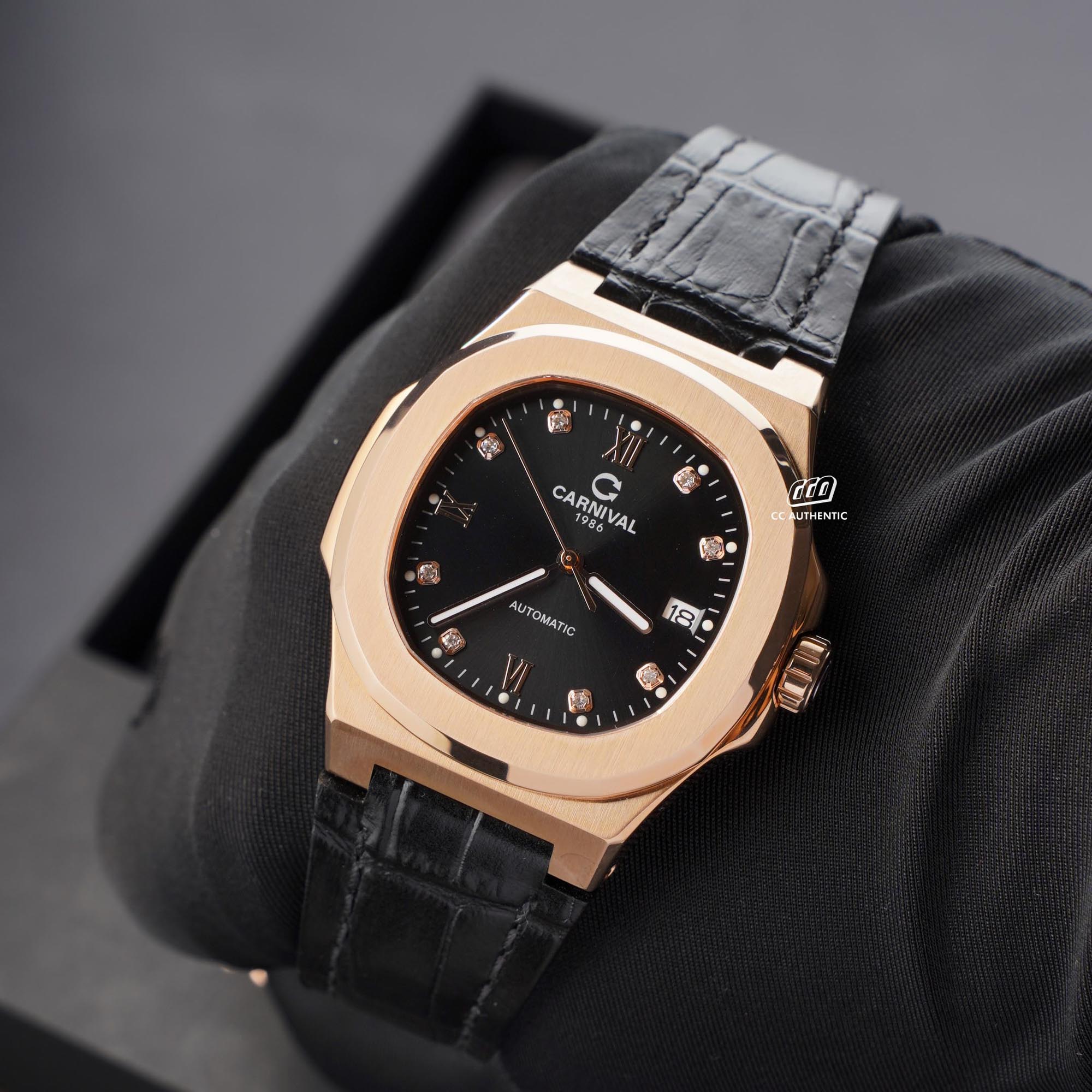 ĐỒNG HỒ NAM CARNIVAL 8160G VH DD D AUTOMATIC 41MM