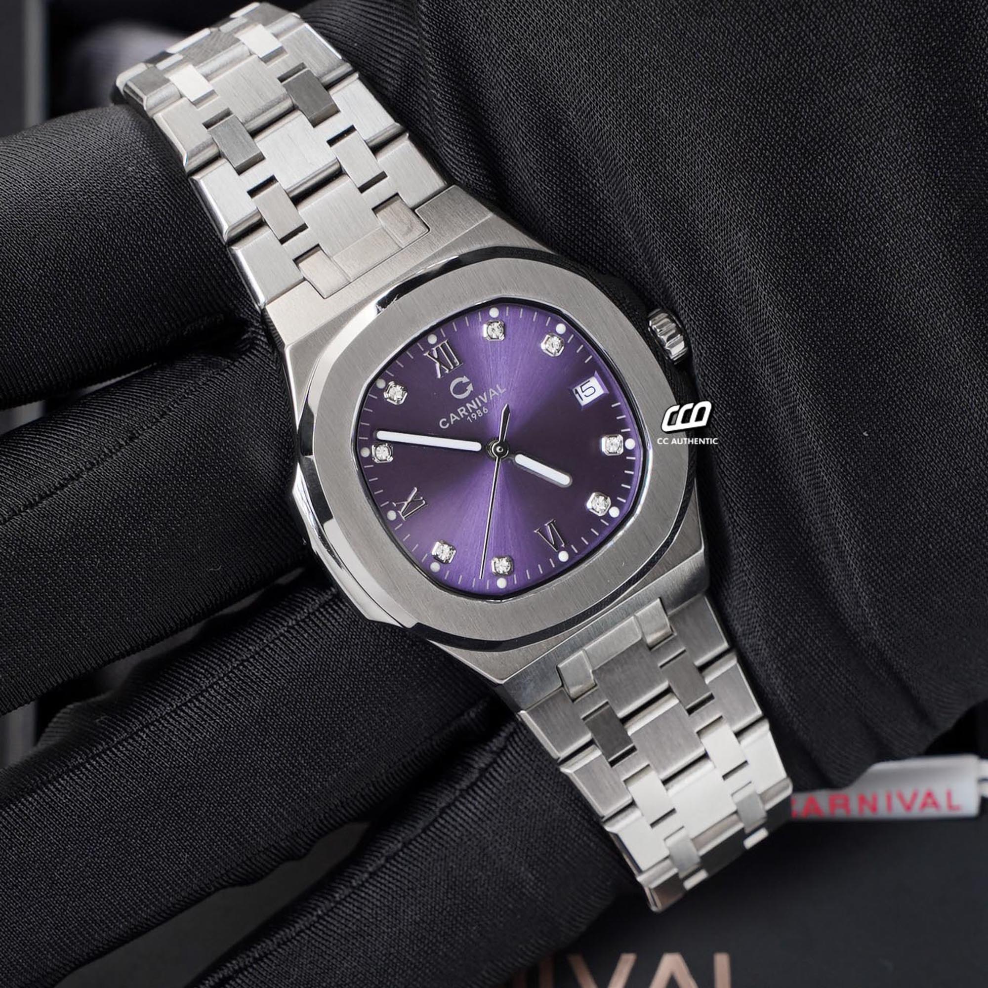 ĐỒNG HỒ NỮ CARNIVAL 8160L VT TIM QUAZT 34MM