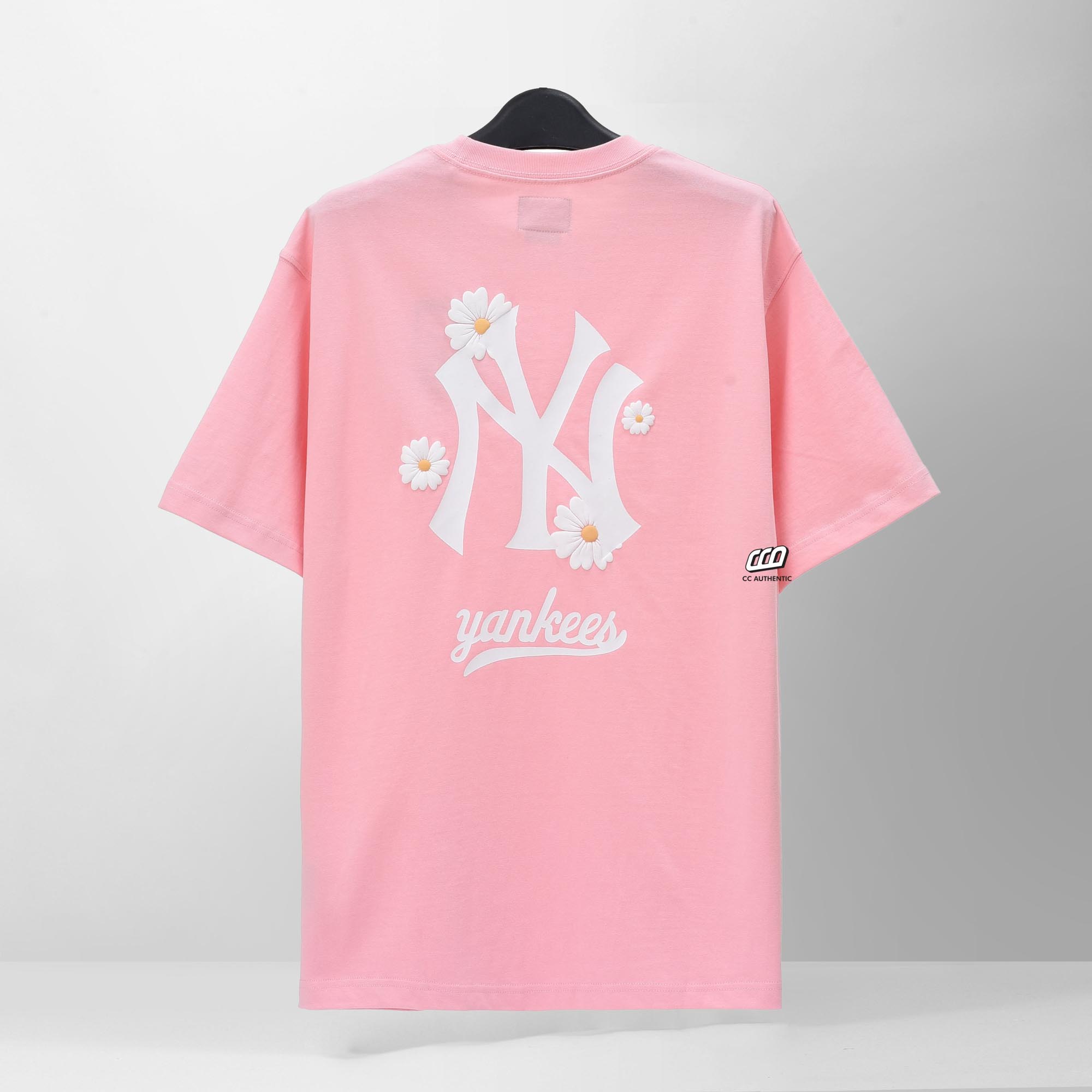 NEW ERA NYYK FLOWERS T-SHIRT - PINK