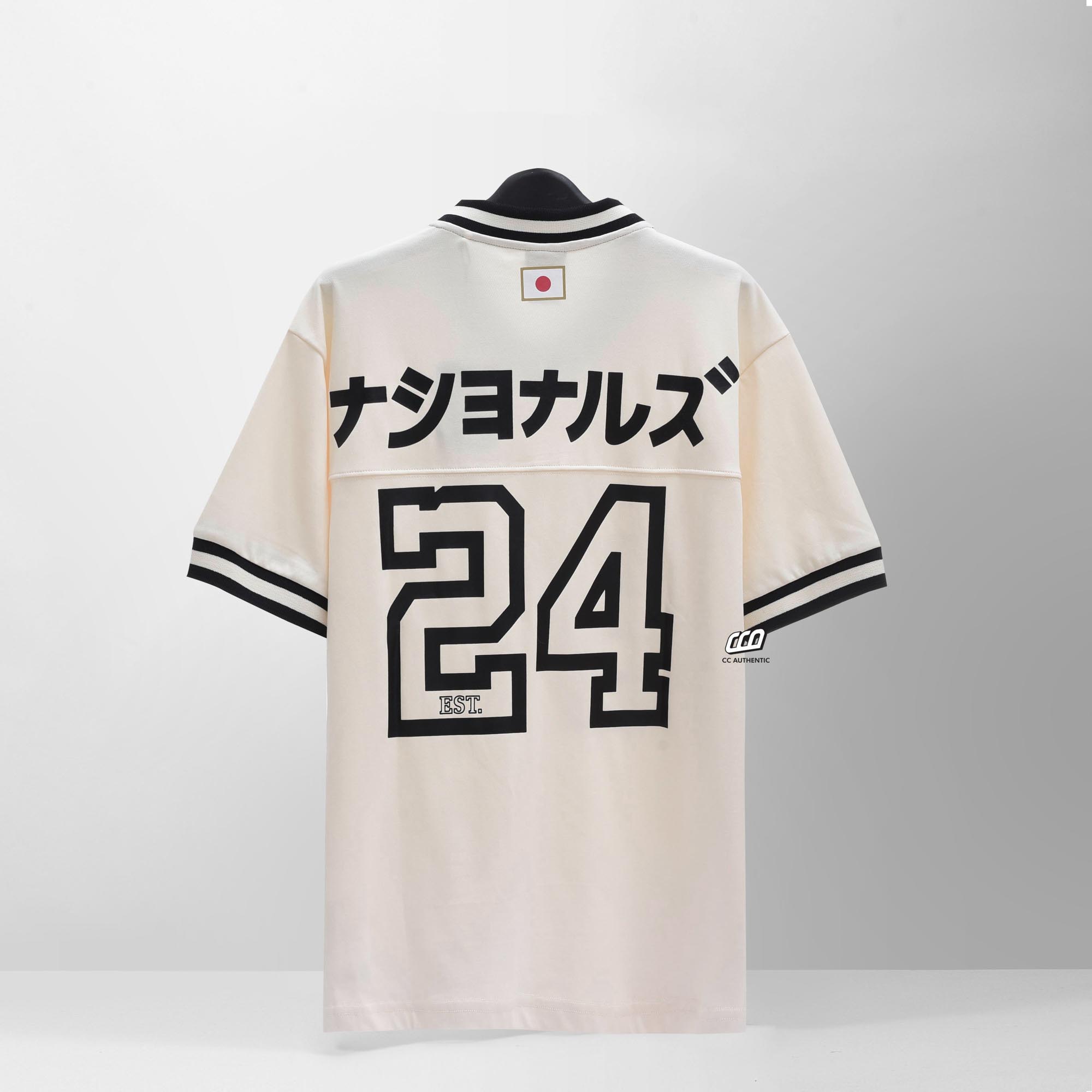 NEW ERA 24 JP OVERSIZE T-SHIRT - IVORY