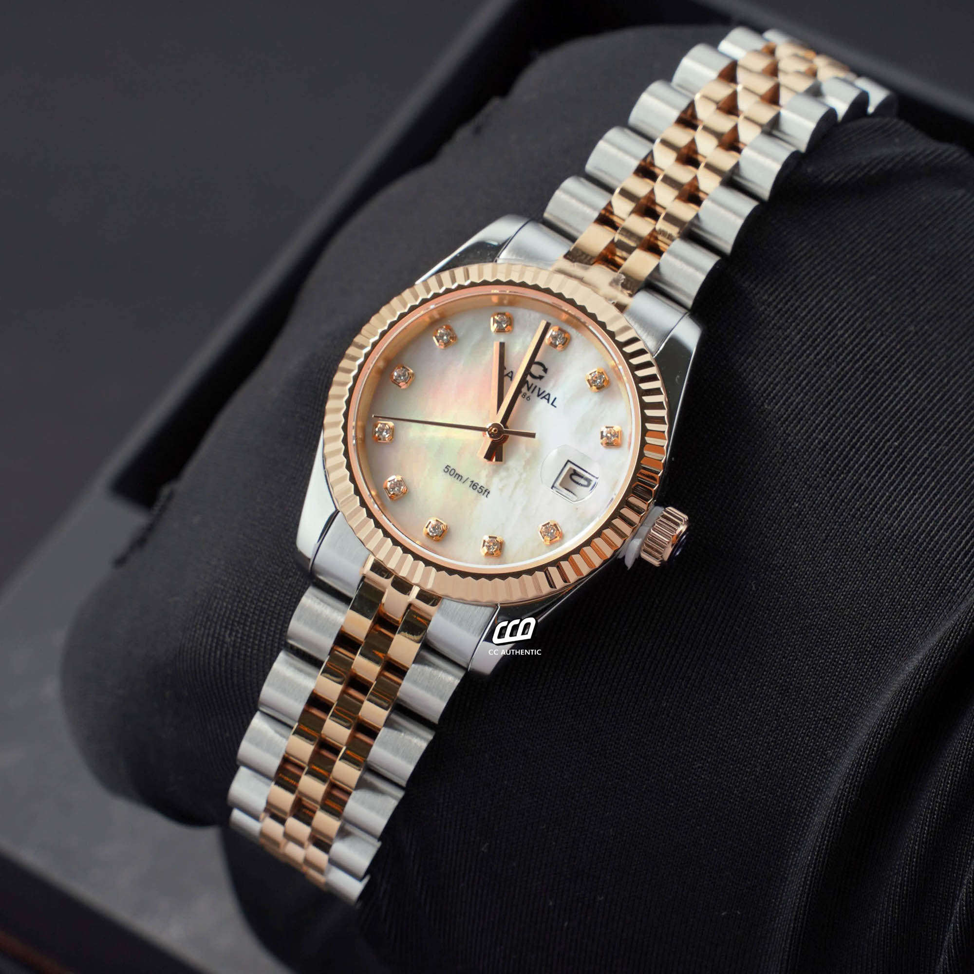 ĐỒNG HỒ NỮ CARNIVAL 8250L CH TK QUARTZ 32MM