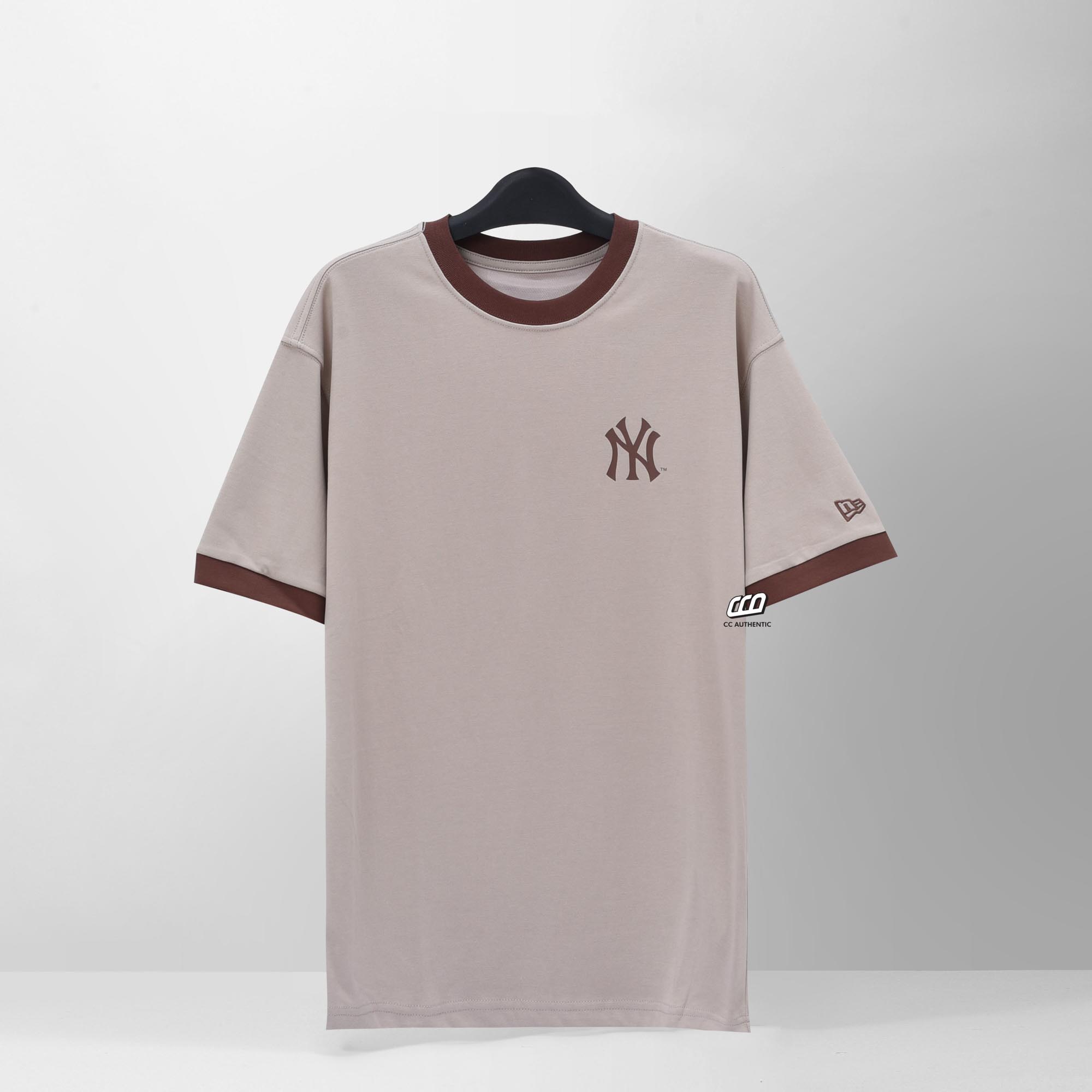 NEW ERA NEW YORK YK T-SHIRT - BEIGE