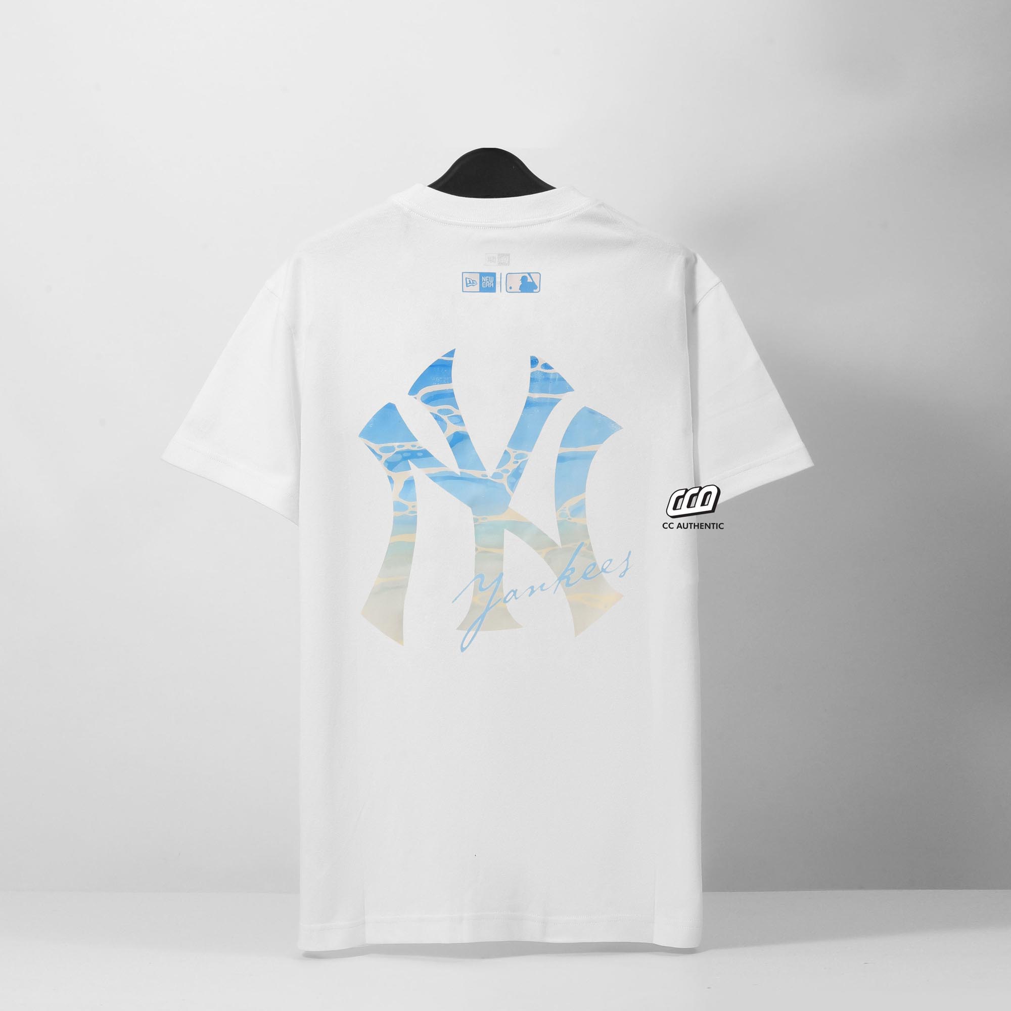 NEW ERA NYYK SUMMER T-SHIRT - WHITE