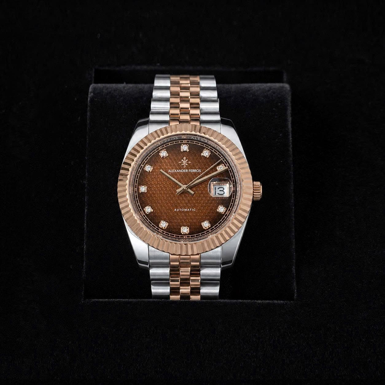 ĐỒNG HỒ NAM ALEXANDER FERROS 8032D/08 AUTOMATIC 40MM