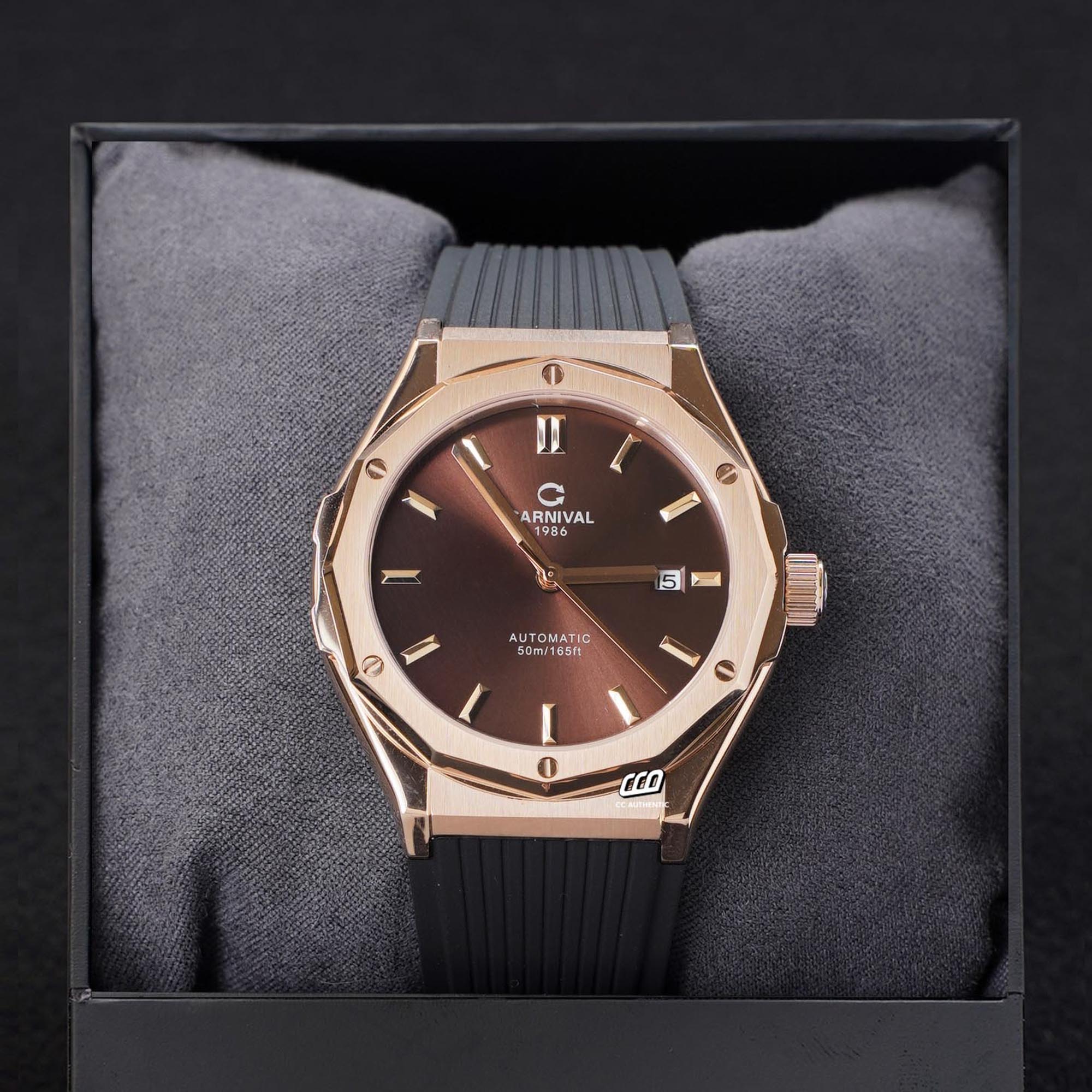 ĐỒNG HỒ NAM CARNIVAL 8168G VH DCS N AUTOMATIC 42MM