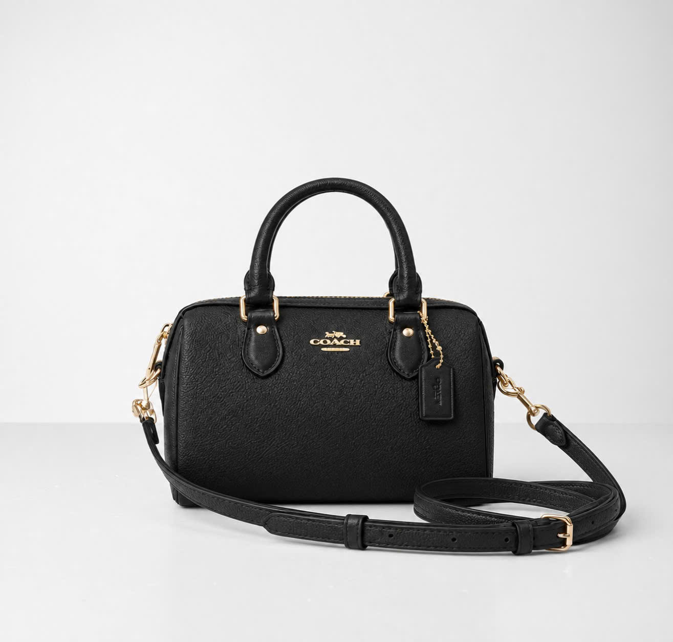 COACH SATCHEL 25 BAG - BLACK