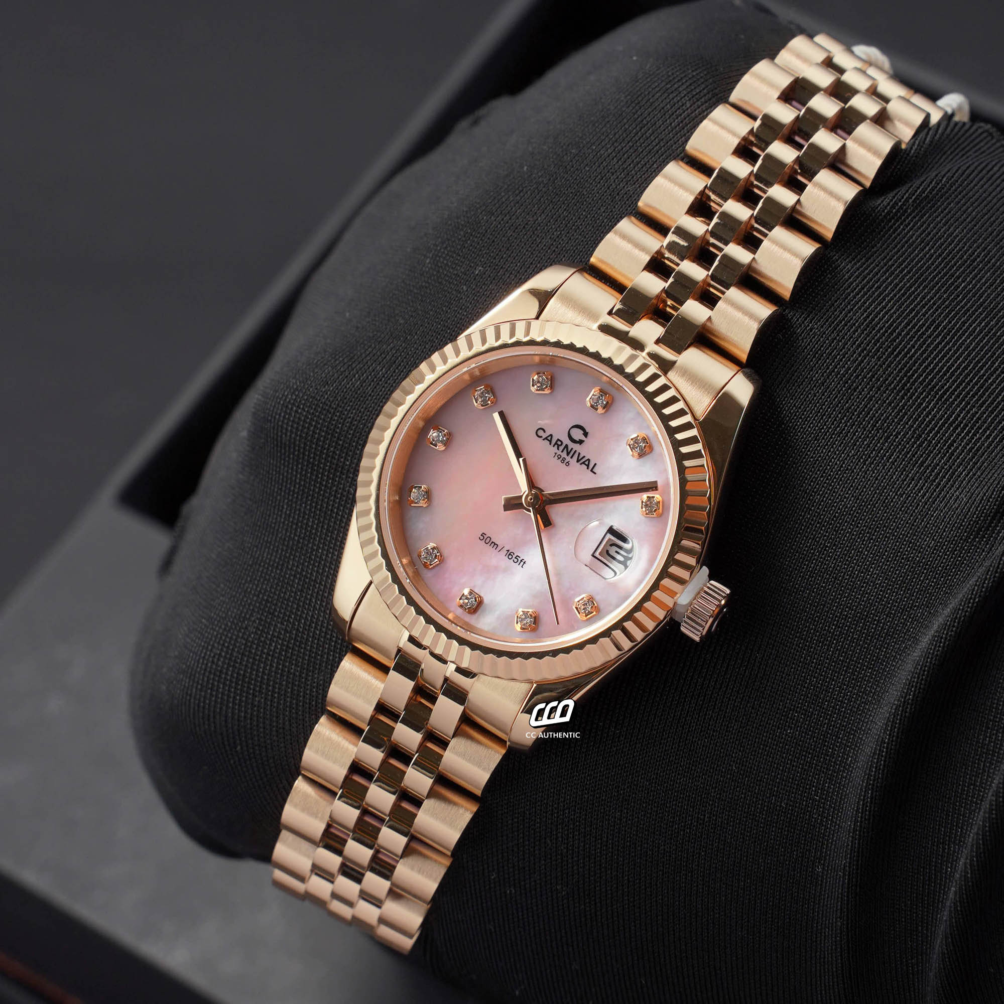 ĐỒNG HỒ NỮ CARNIVAL 8250L VH HK QUARTZ 32MM