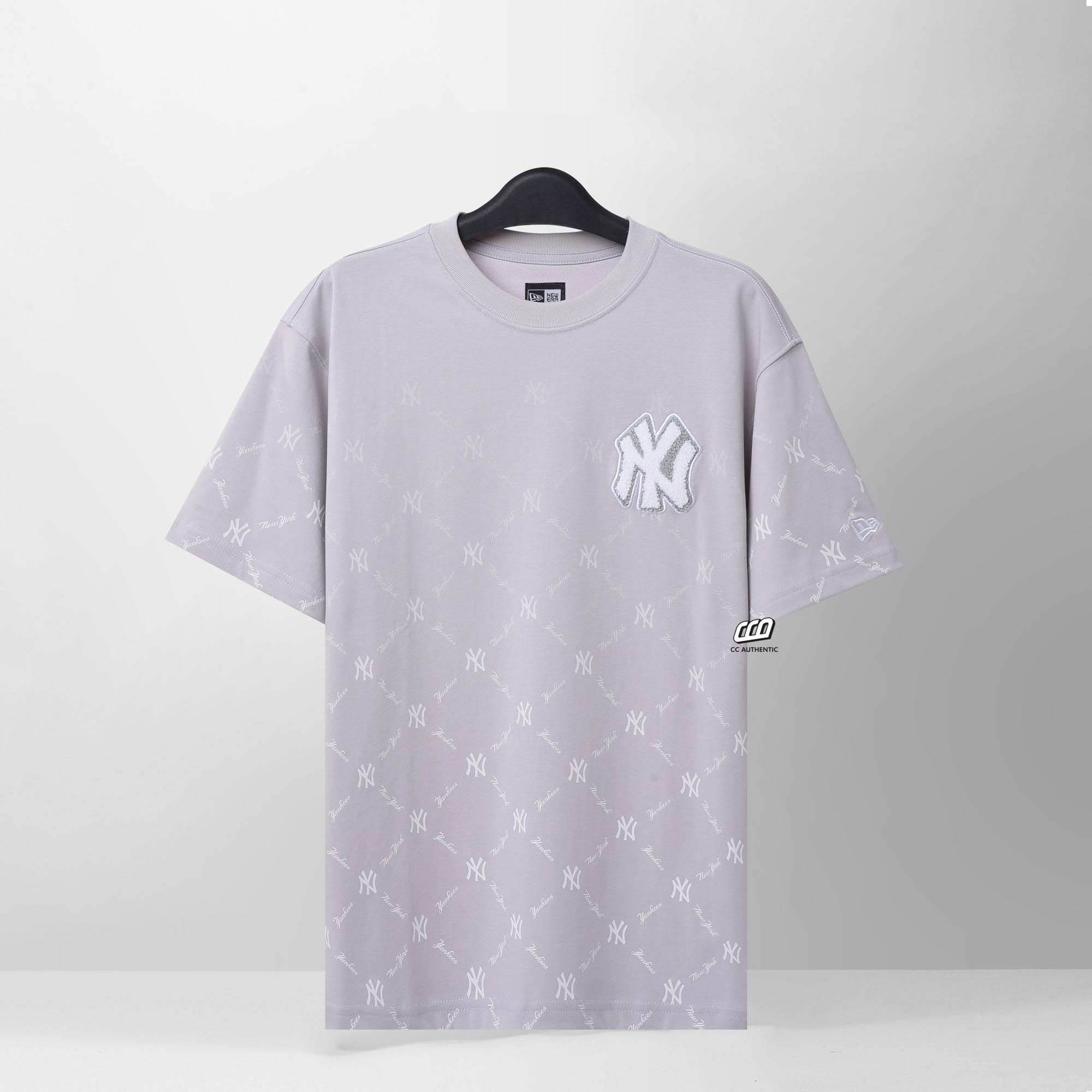 NEW ERA MLB NY YANKEES T-SHIRT - GREY