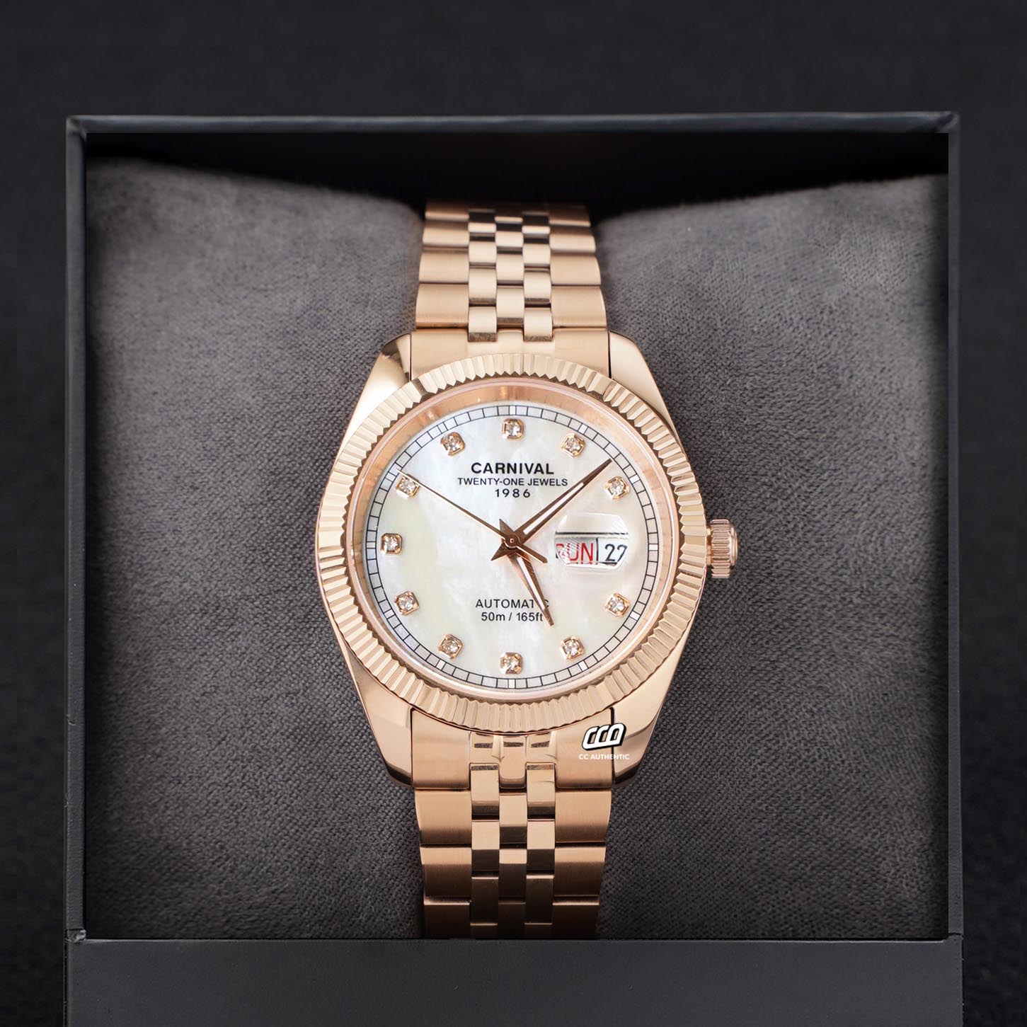 ĐỒNG HỒ NAM CARNIVAL 8131G VH TK AUTOMATIC 41M