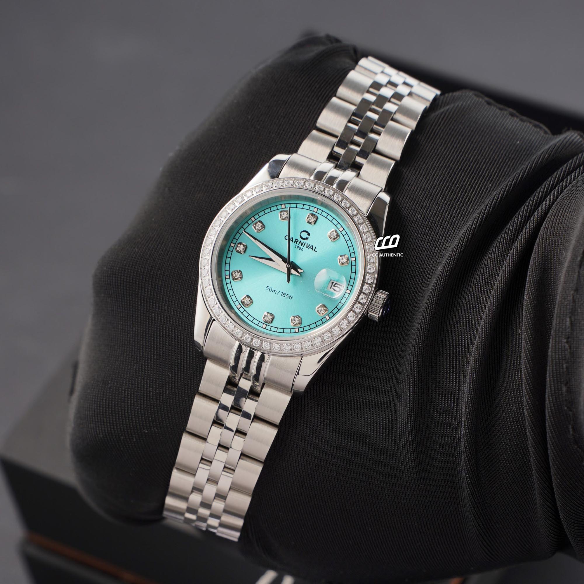 ĐỒNG HỒ NỮ CARNIVAL 8131L2 VT XT QUAZT 32MM