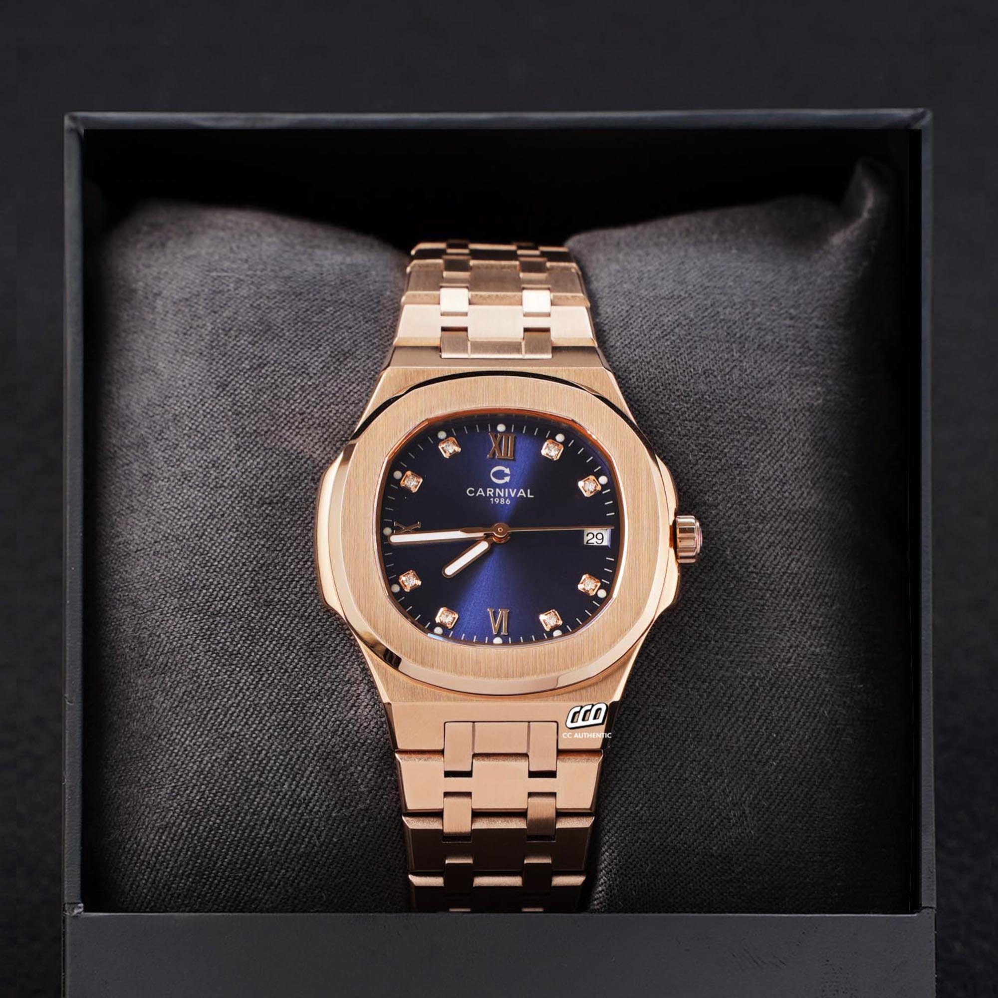 ĐỒNG HỒ NỮ CARNIVAL 8160L VH X QUAZT 34MM