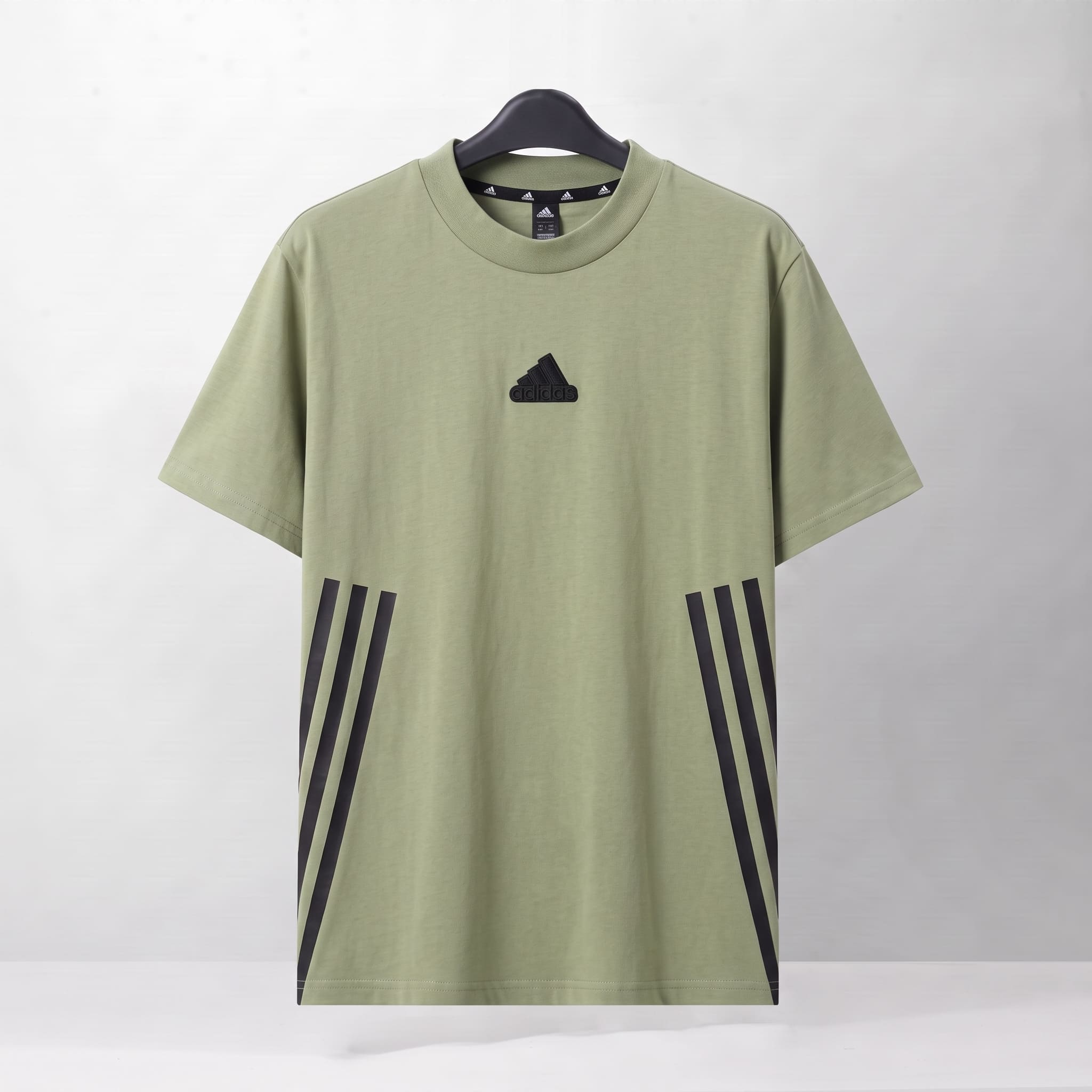 ADIDAS MFI 3S REG T-SHIRT - GREEN