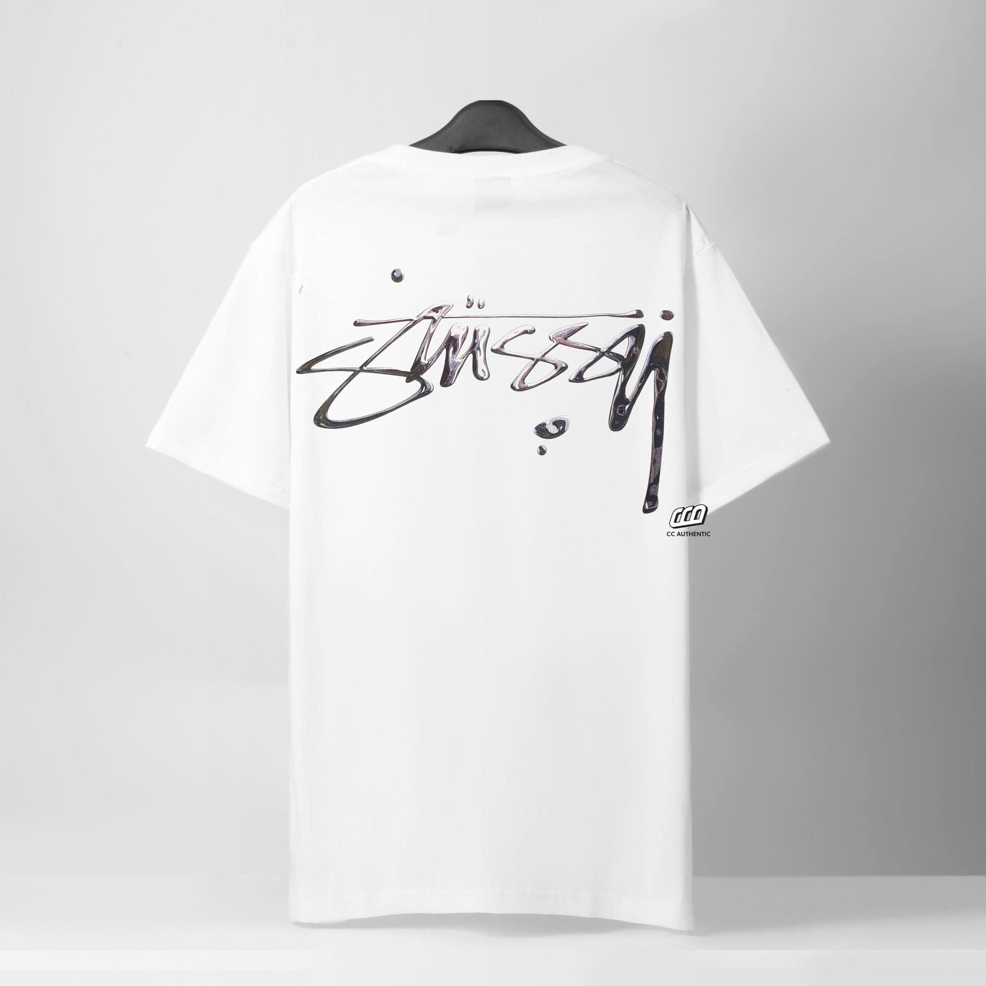 STUSSY MERCURY T-SHIRT - WHITE