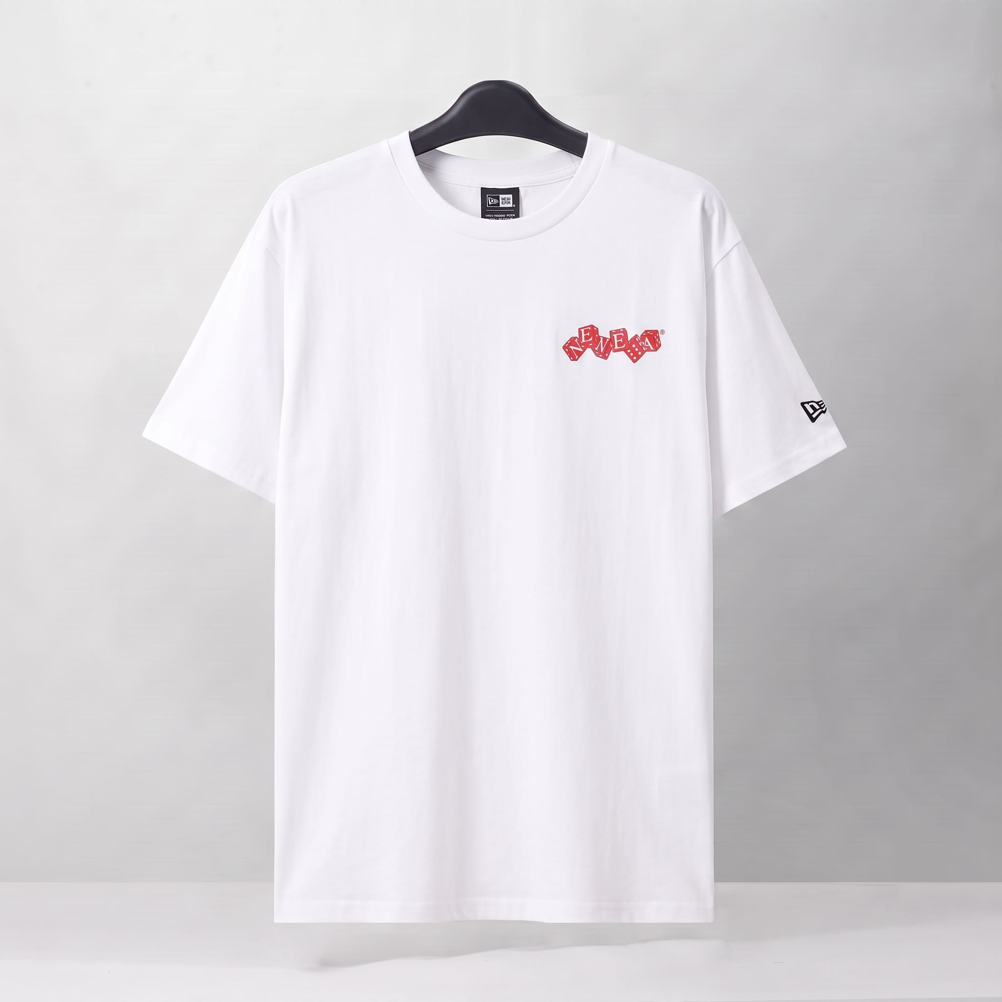 NEW ERA ROLL DICE T-SHIRT - WHITE