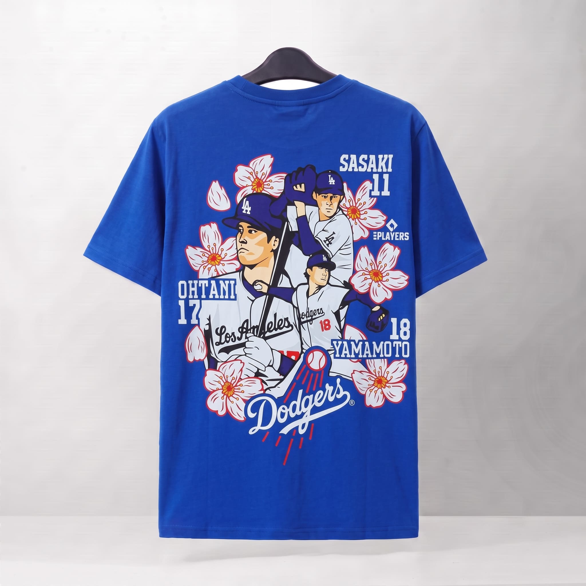 NEW ERA PLAYERS T-SHIRT - BLUE