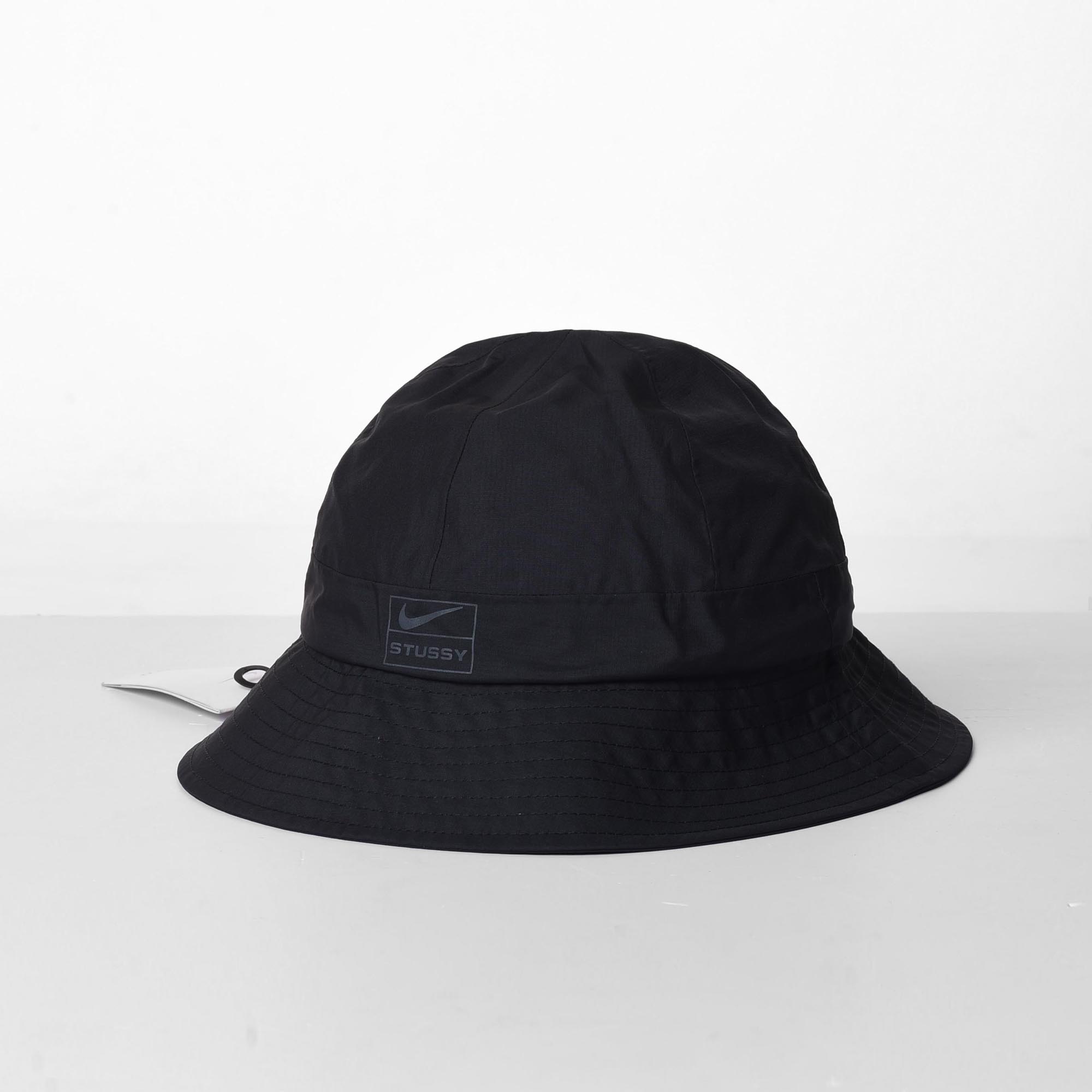 NIKE X STUSSY STORM FIT BUCKET HAT - BLACK