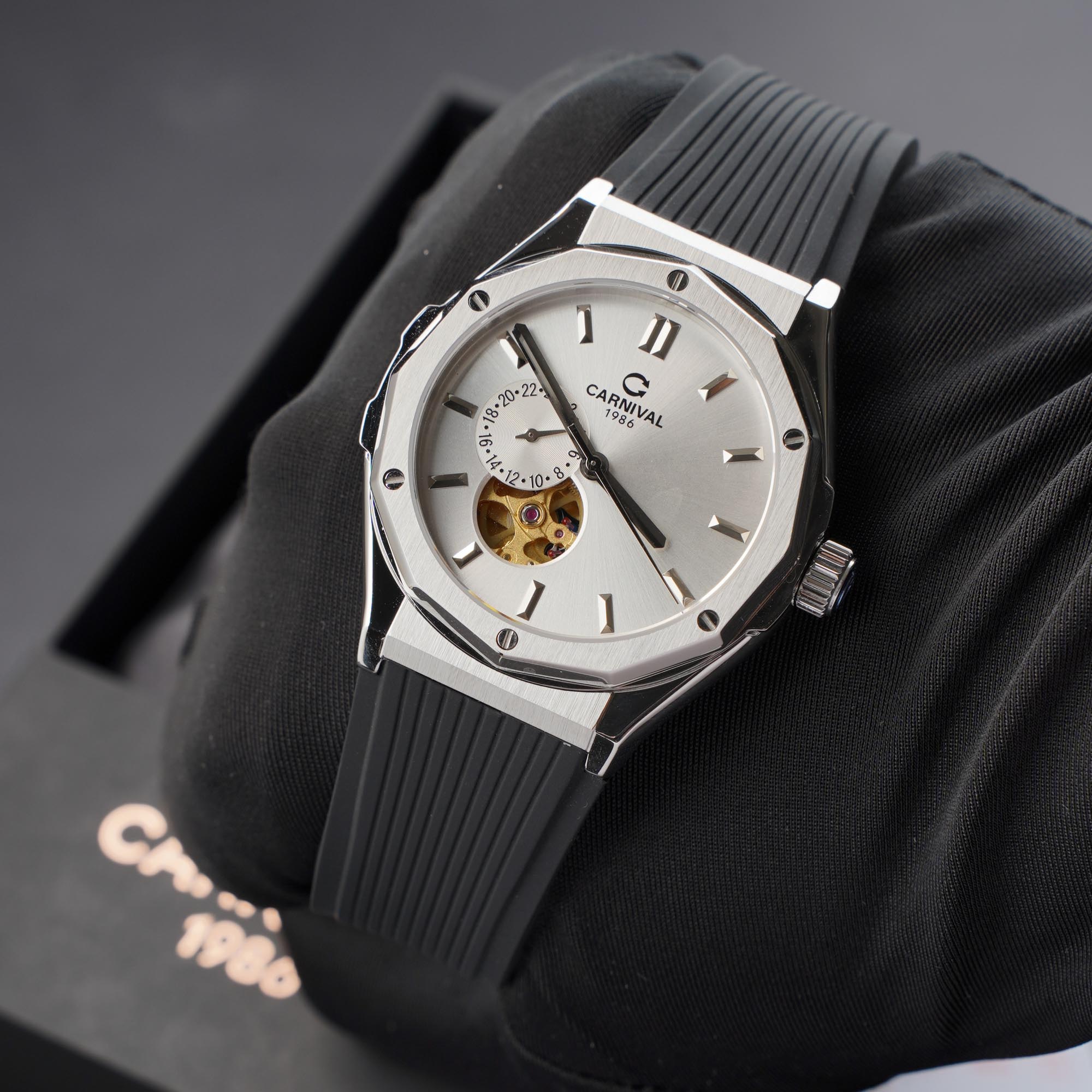 ĐỒNG HỒ NAM CARNIVAL 8189G VT DCS T AUTOMATIC 42MM