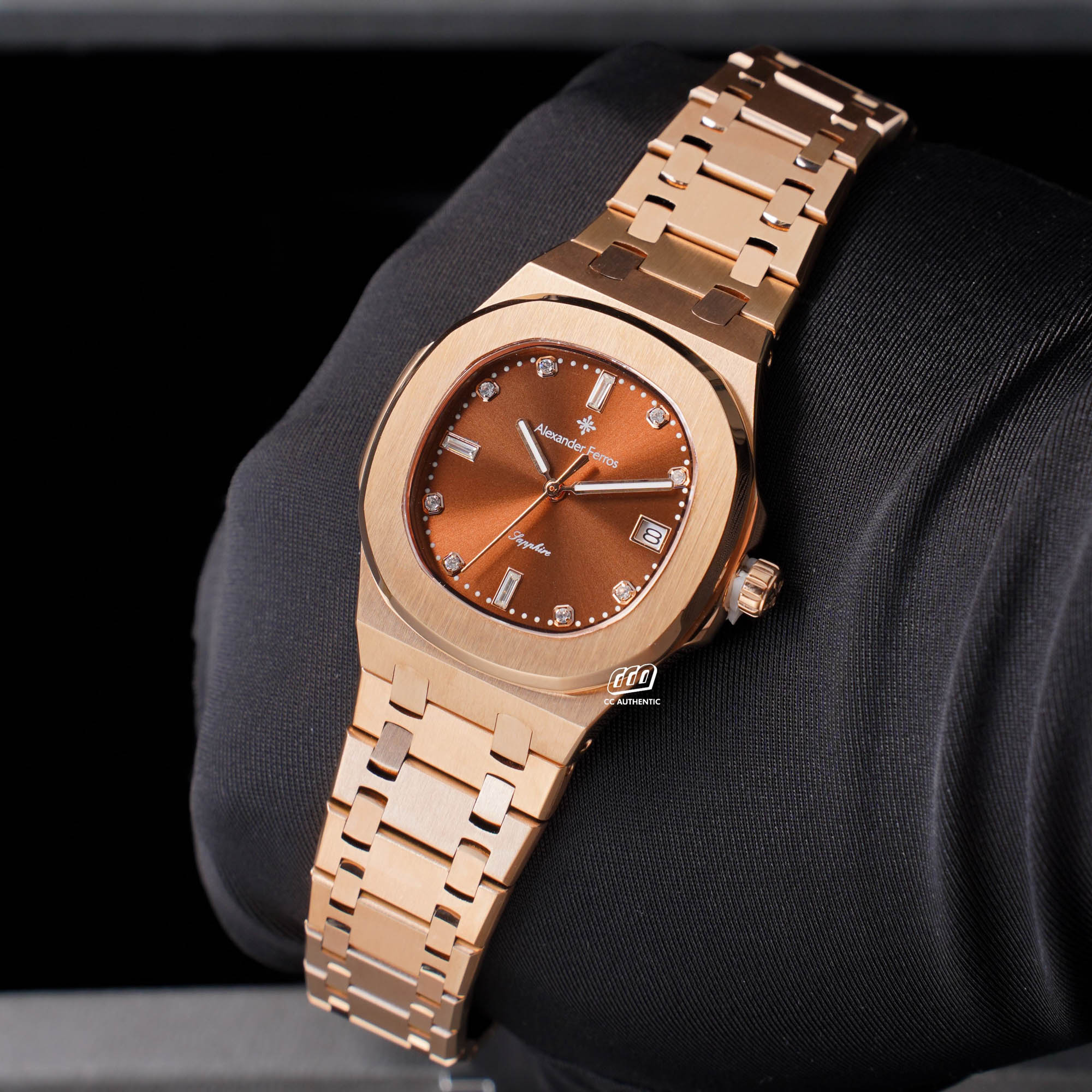 ĐỒNG HỒ NỮ ALEXANDER FERROS 6152R/08 QUARTZ 33MM