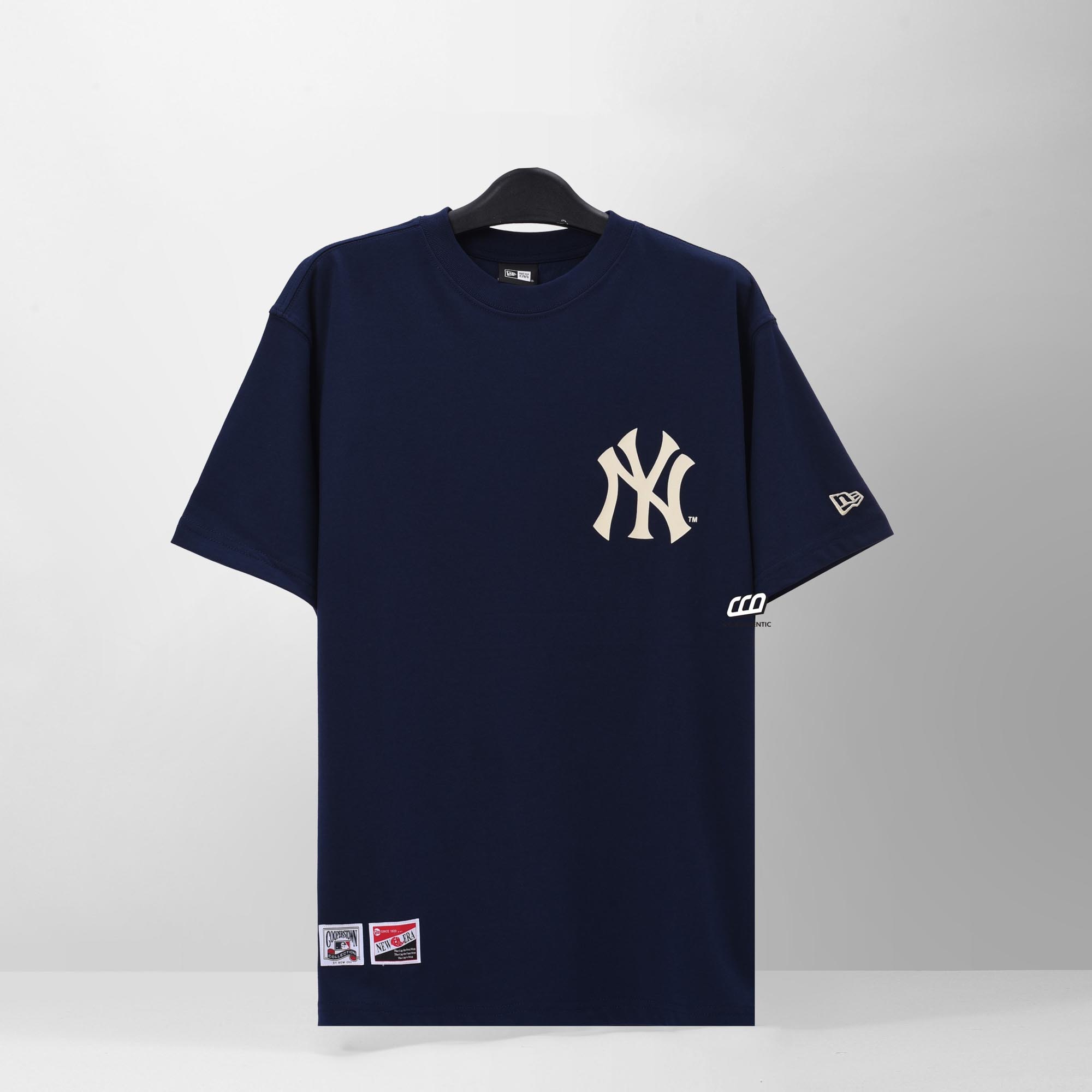 NEW ERA HEAVEY T-SHIRT - NAVY