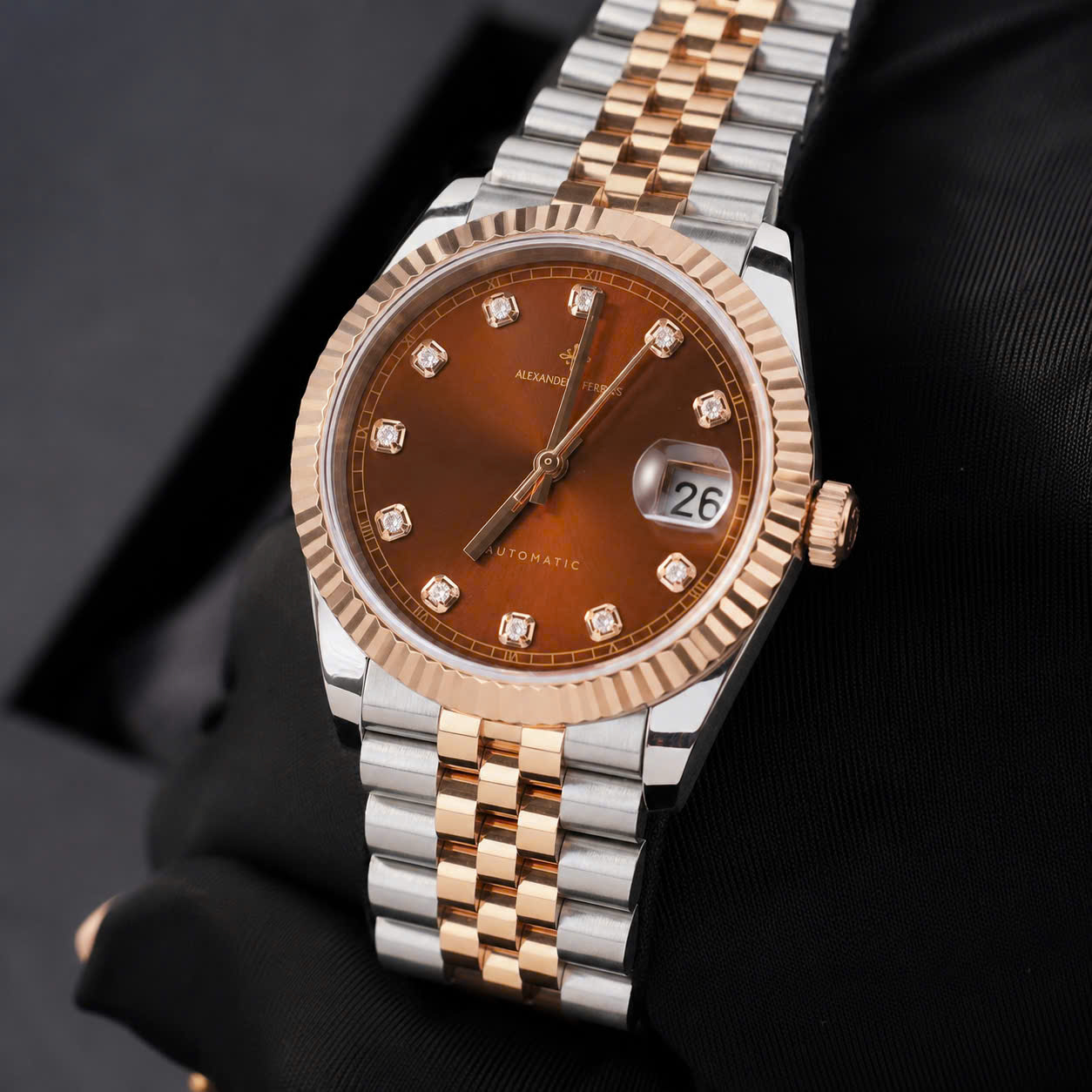 ĐỒNG HỒ NAM ALEXANDER FERROS 8232D/08 AUTOMATIC 38MM