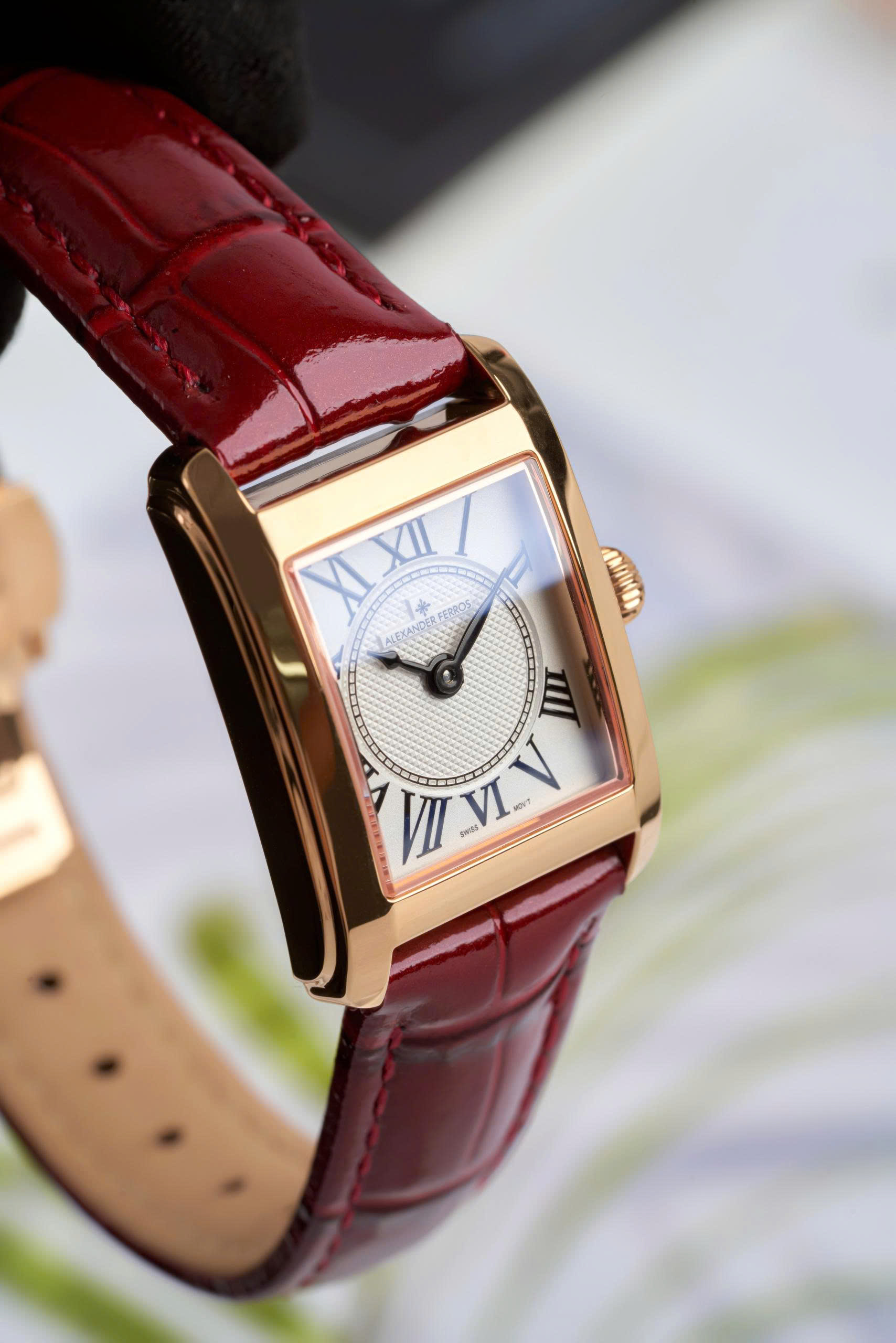 ĐỒNG HỒ NỮ ALEXANDER FERROS 7282R/02 QUAZT 21x31mm