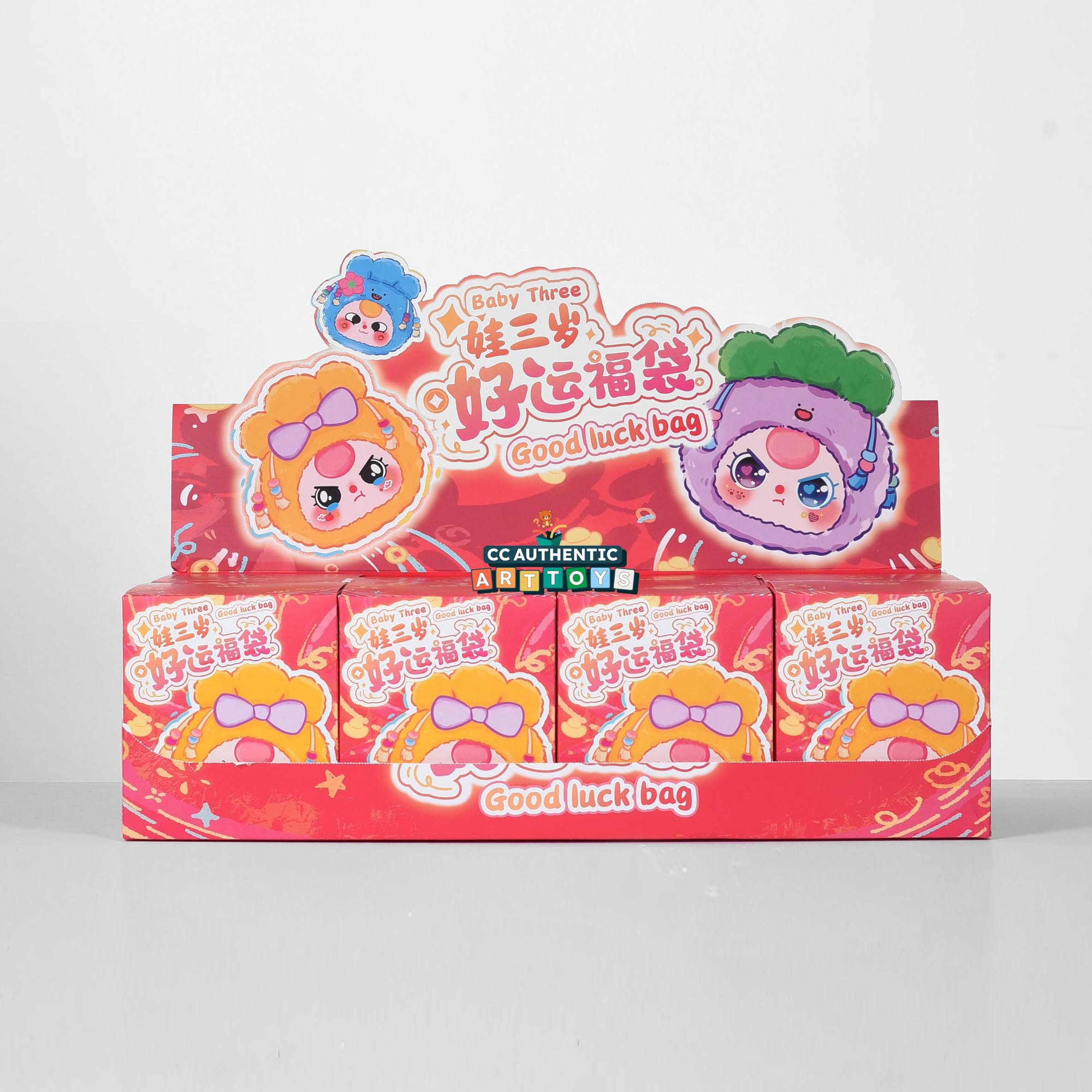 [ FULL SET 8 BOX ] BABY THREE TÚI MAY MẮN