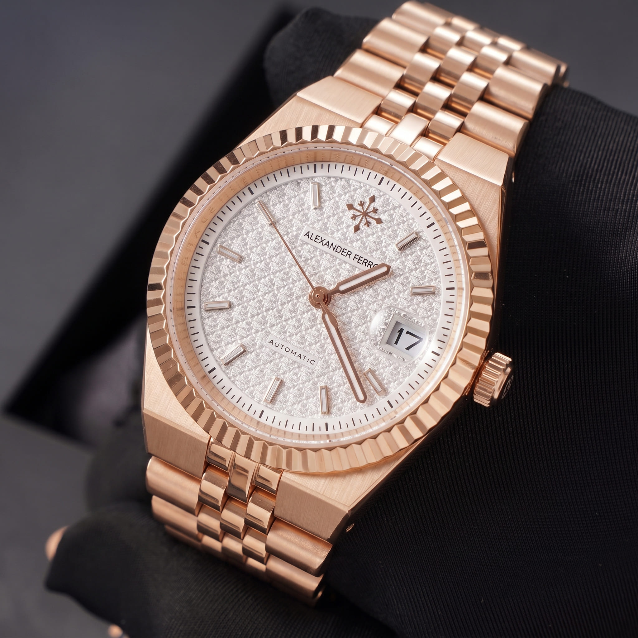 ĐỒNG HỒ NAM ALEXANDER FERROS 8272R/022 AUTOMATIC 37.5MM