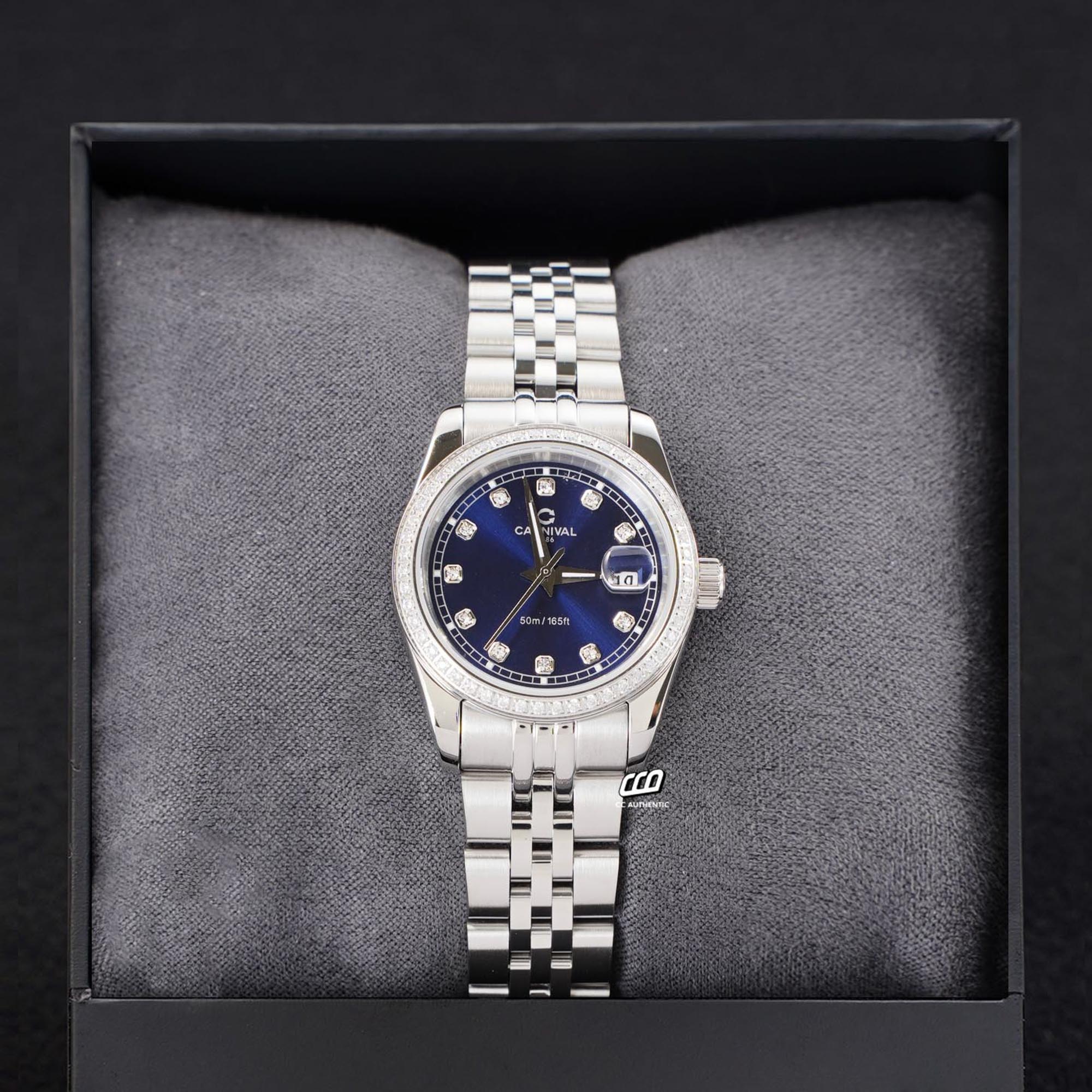ĐỒNG HỒ NỮ CARNIVAL 8131L2 VT X QUAZT 32MM