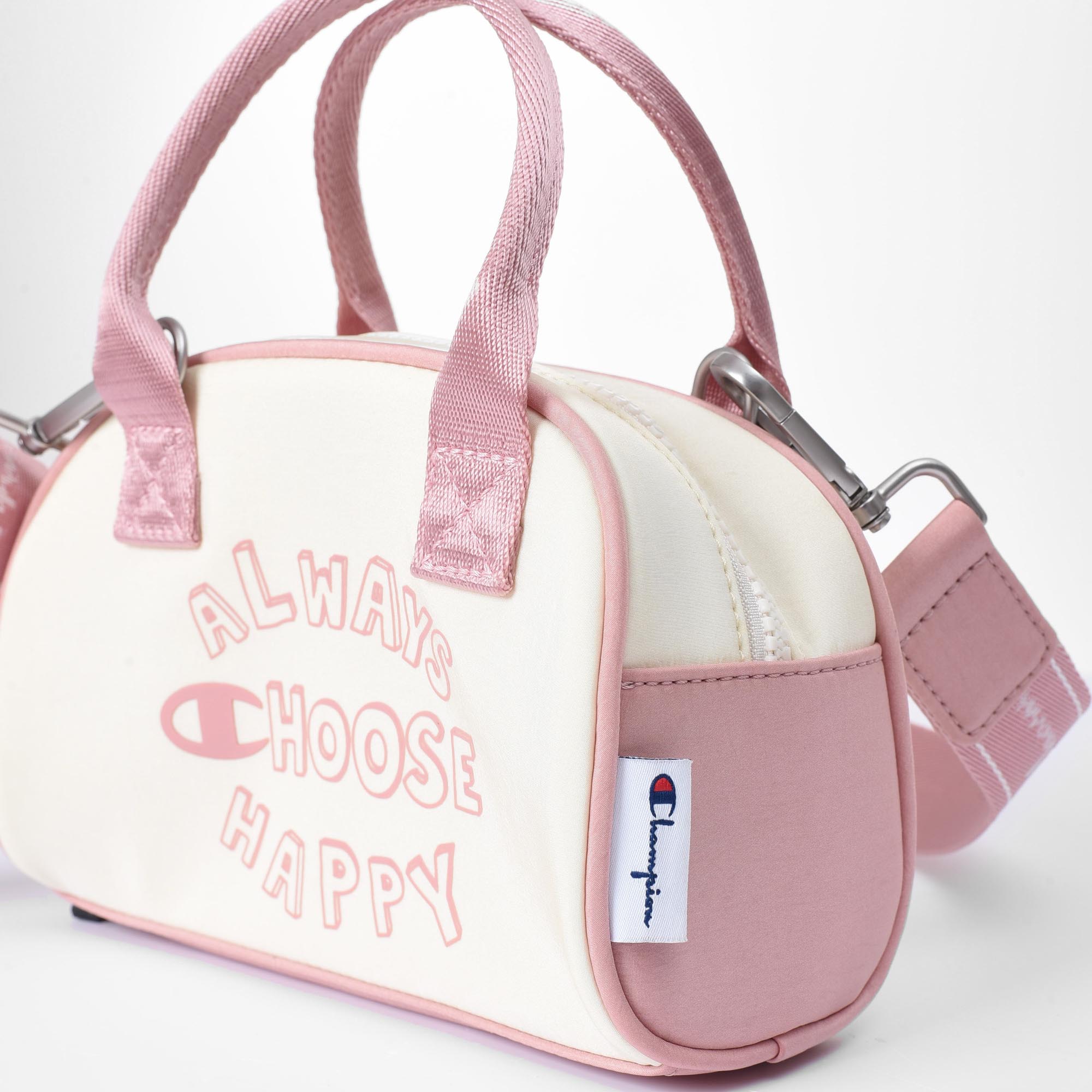 CHAMPION BOWLING BAG - CREAM/PINK