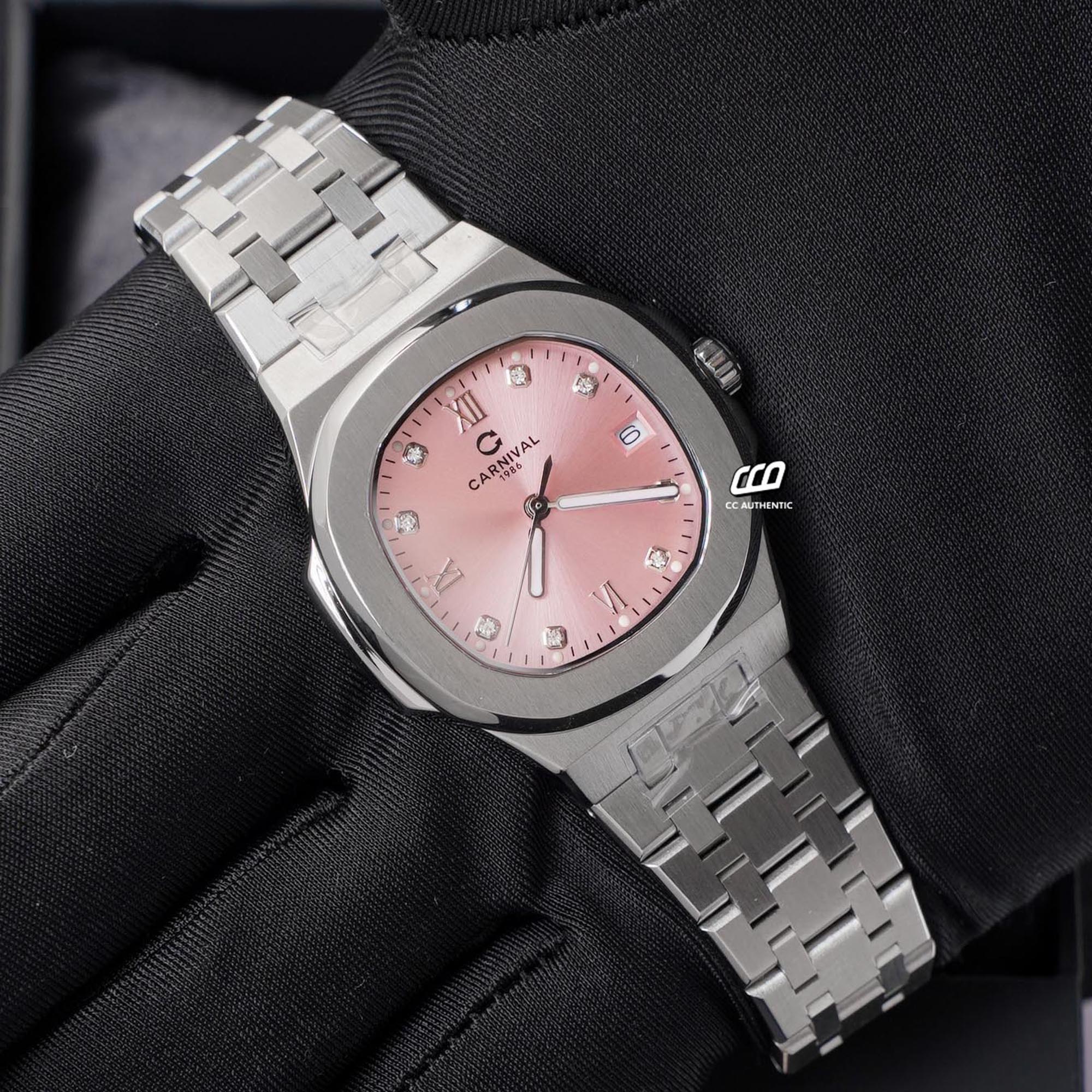 ĐỒNG HỒ NỮ CARNIVAL 8160L VT H QUAZT 34MM