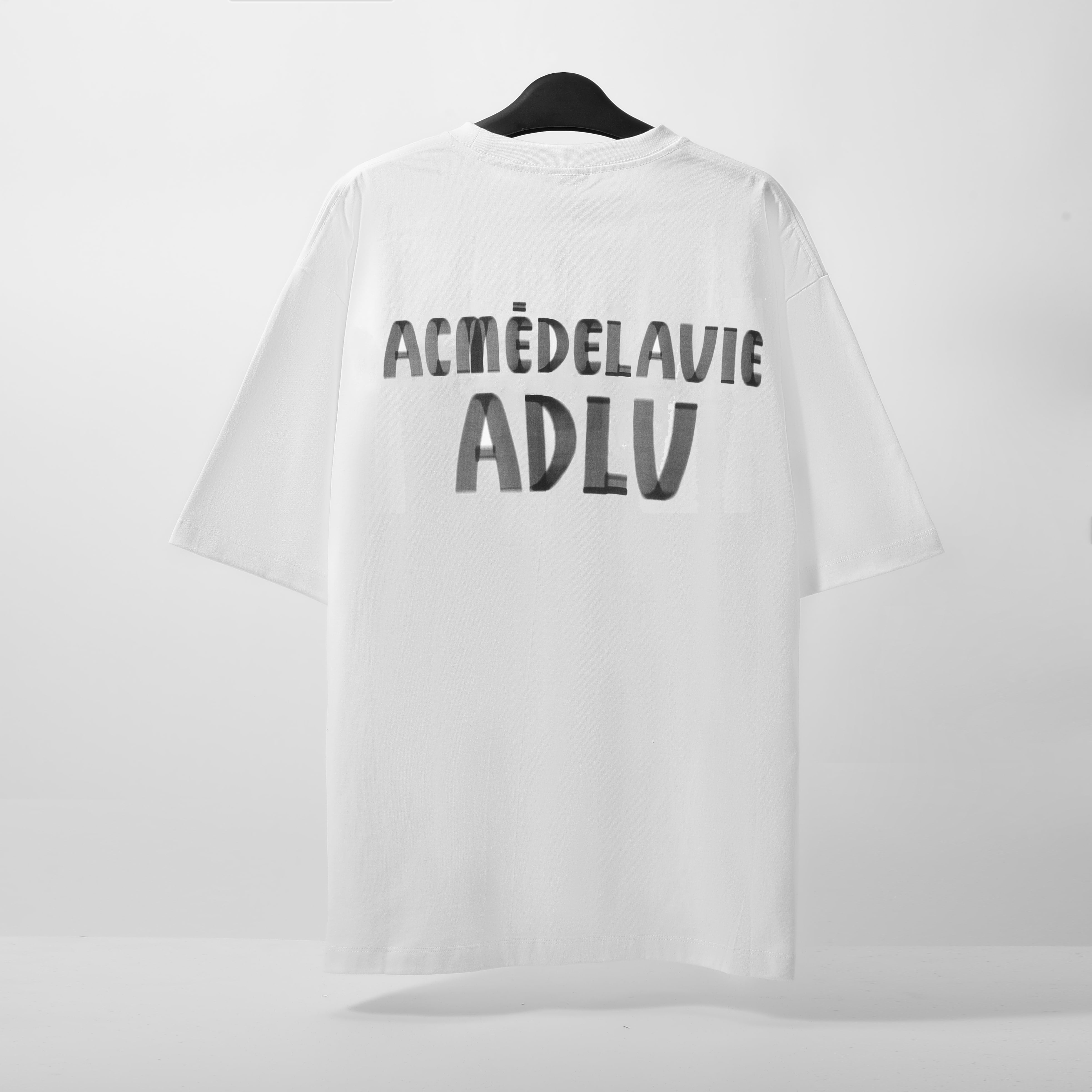 adlv marker basic logo t-shirt - white