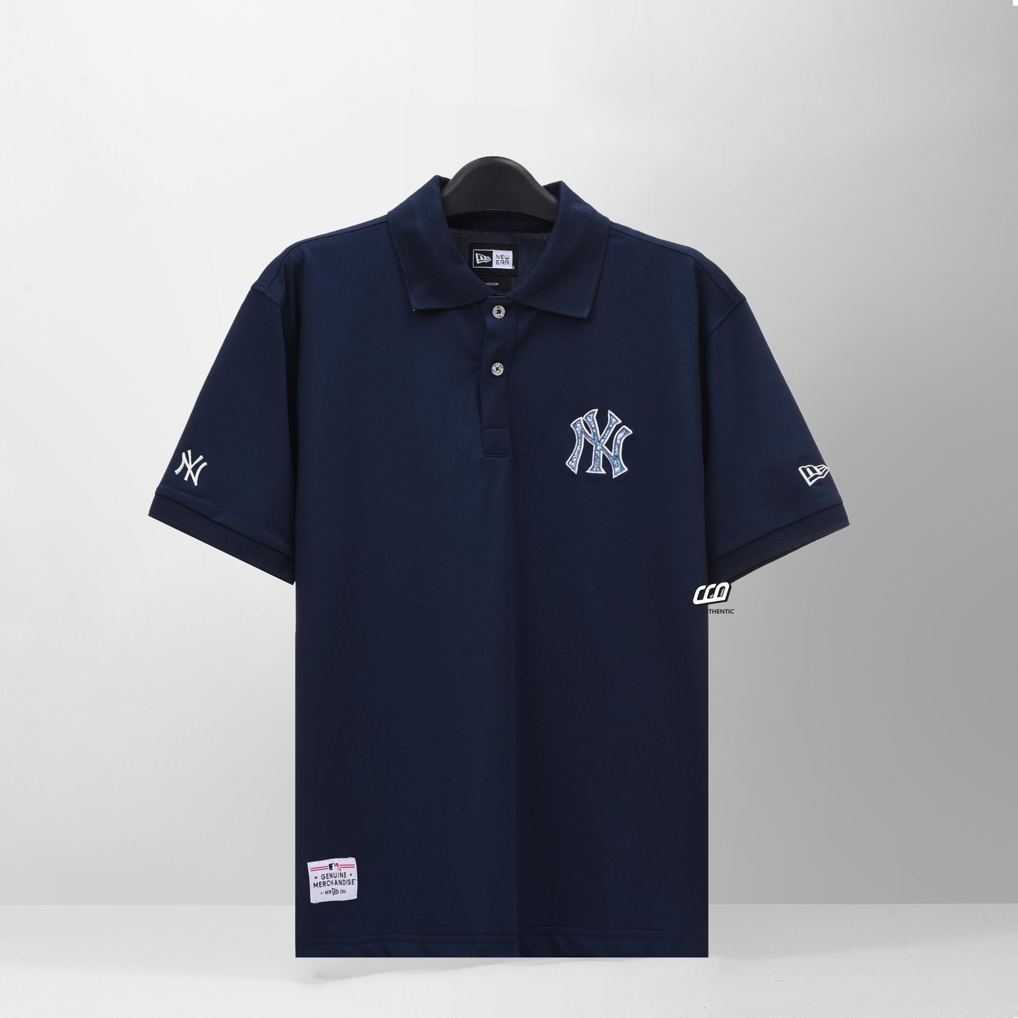 NEW ERA PORCELAIN A NEYYAN T-SHIRT - NAVY