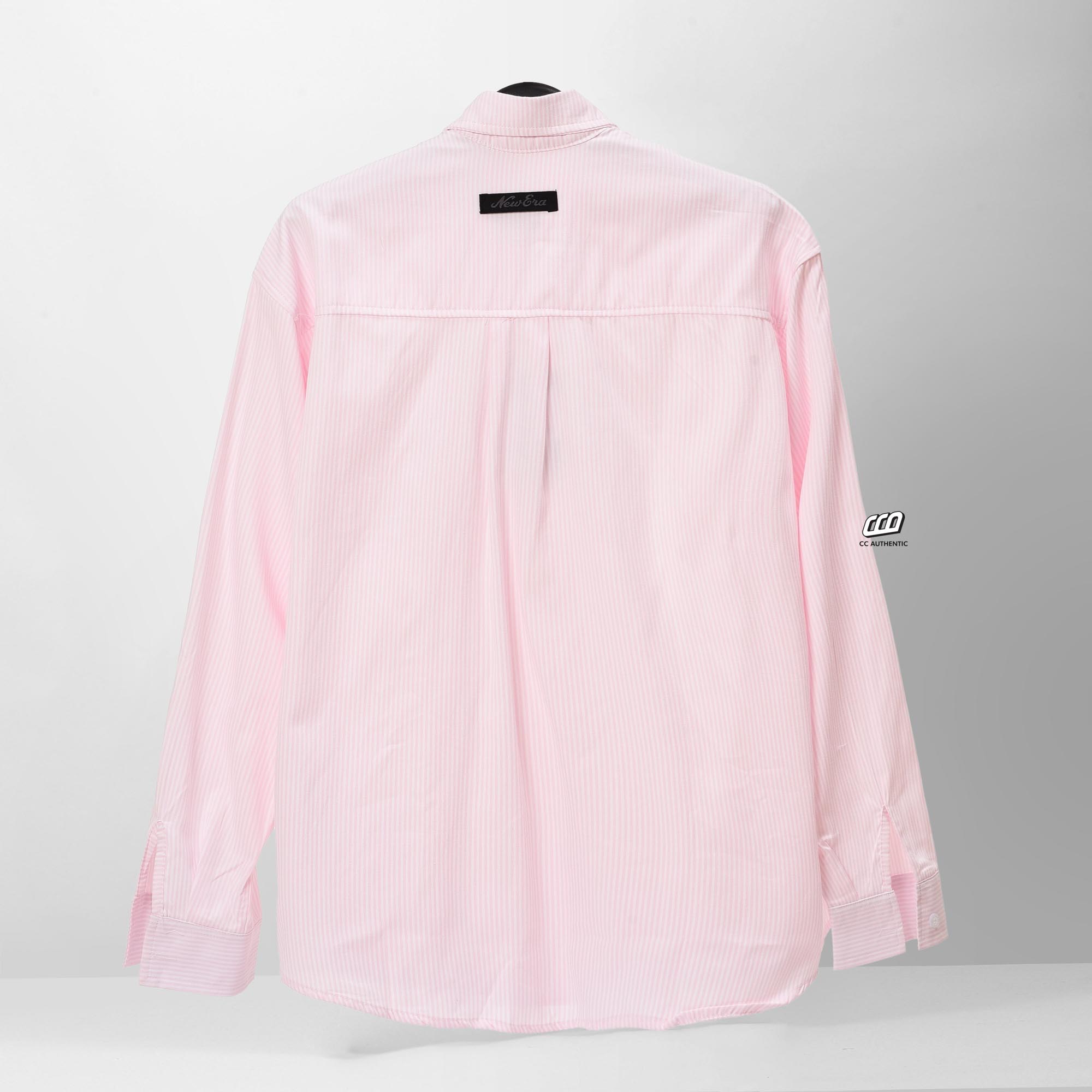 NEW ERA 1903 NY STRIPED SHIRT - PINK