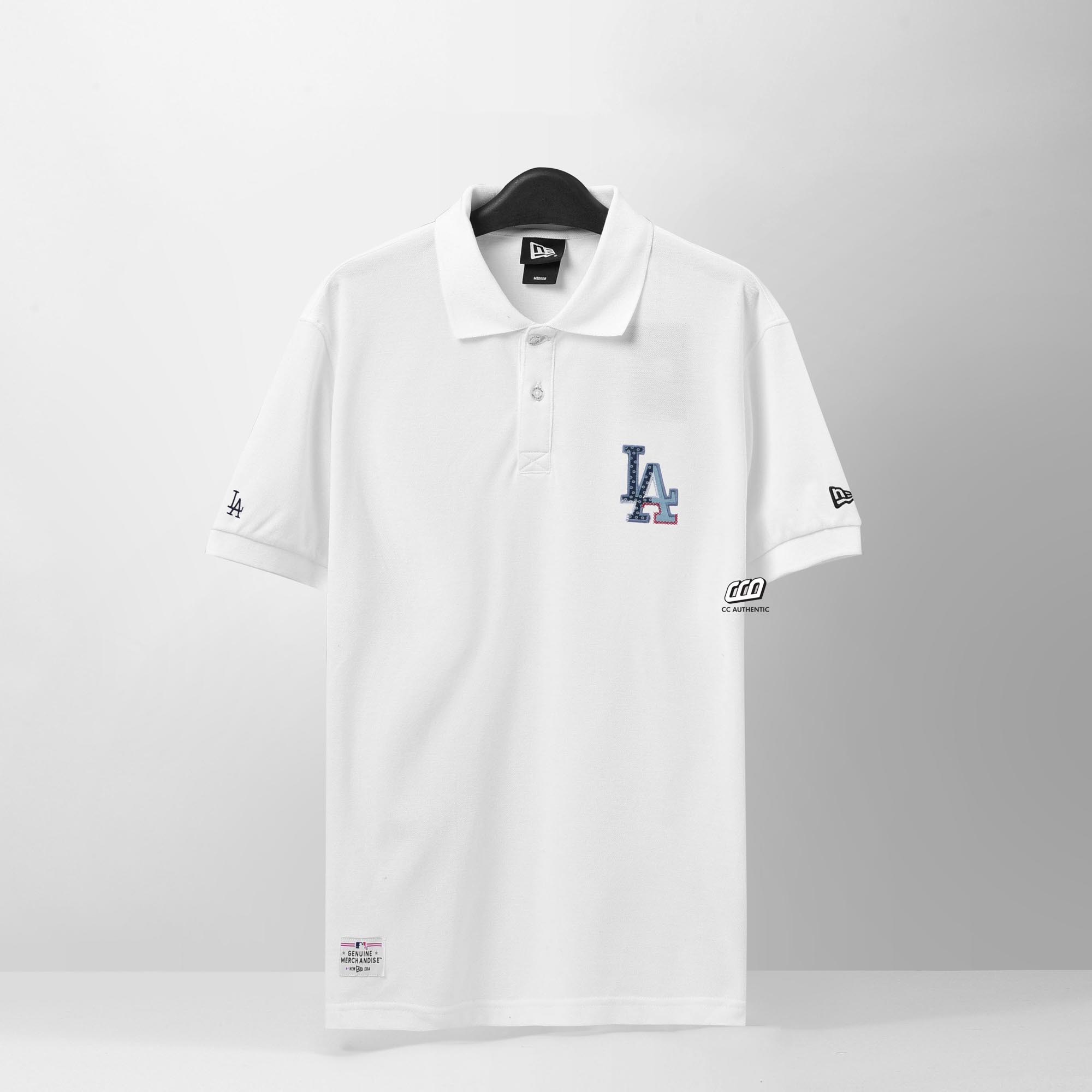 NEW ERA SKABO POLO SHIRT - WHITE