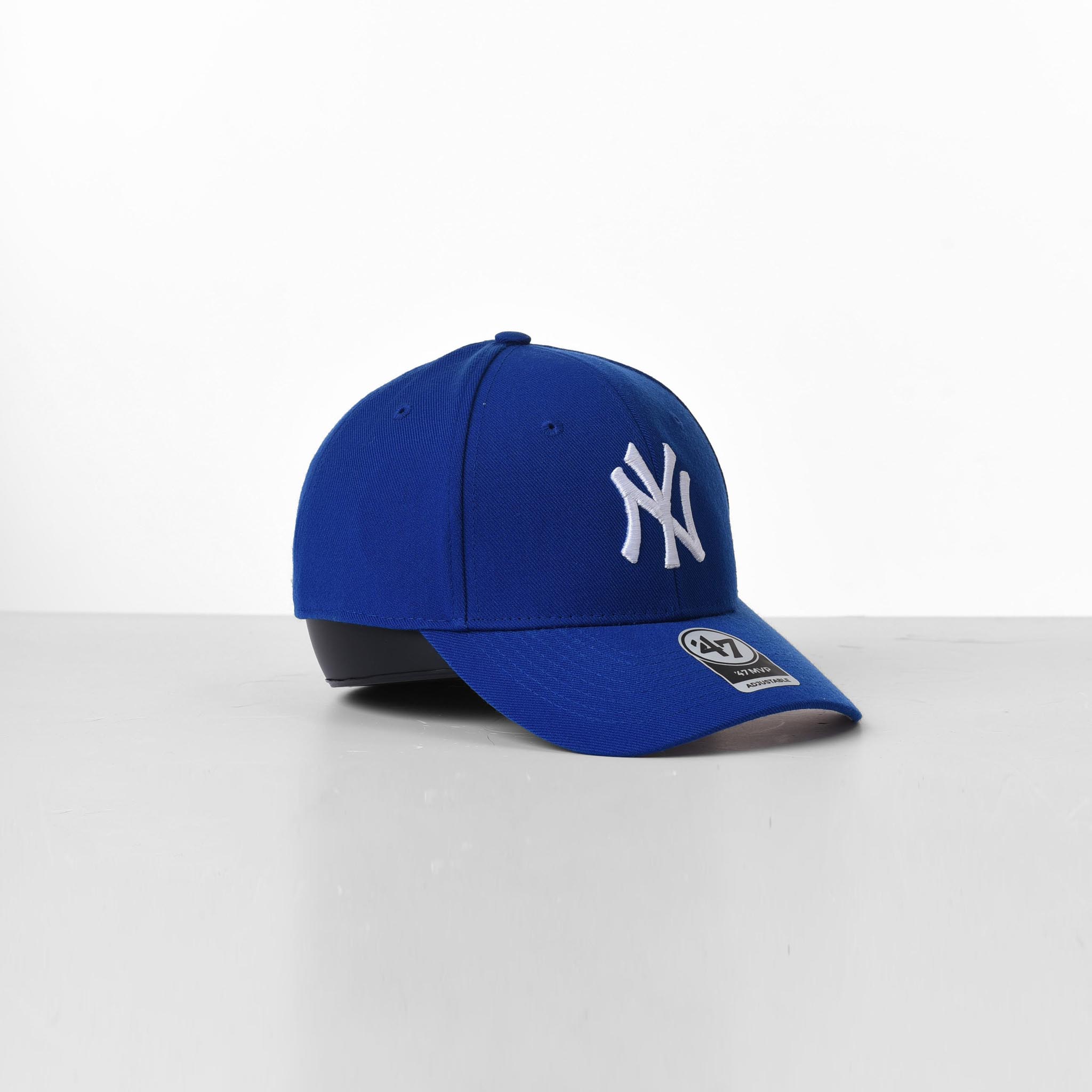 47 NY WHITE LOGO CAP - BLUE