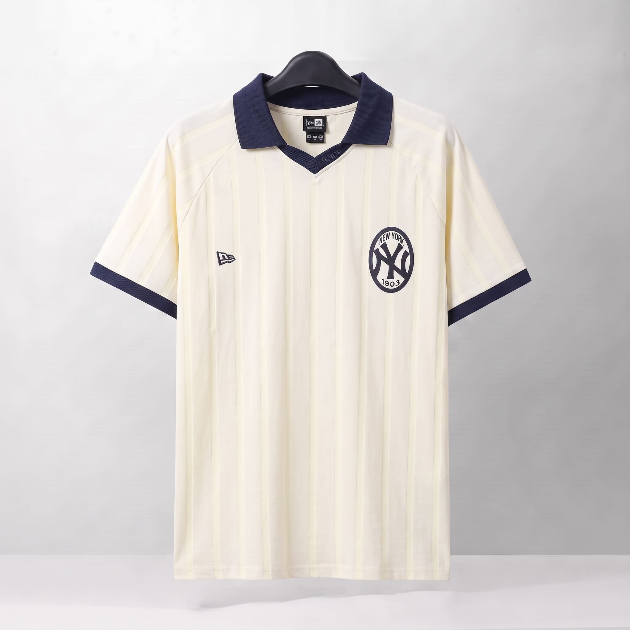 NEW ERA BACK72 POLO SHIRT - IVORY