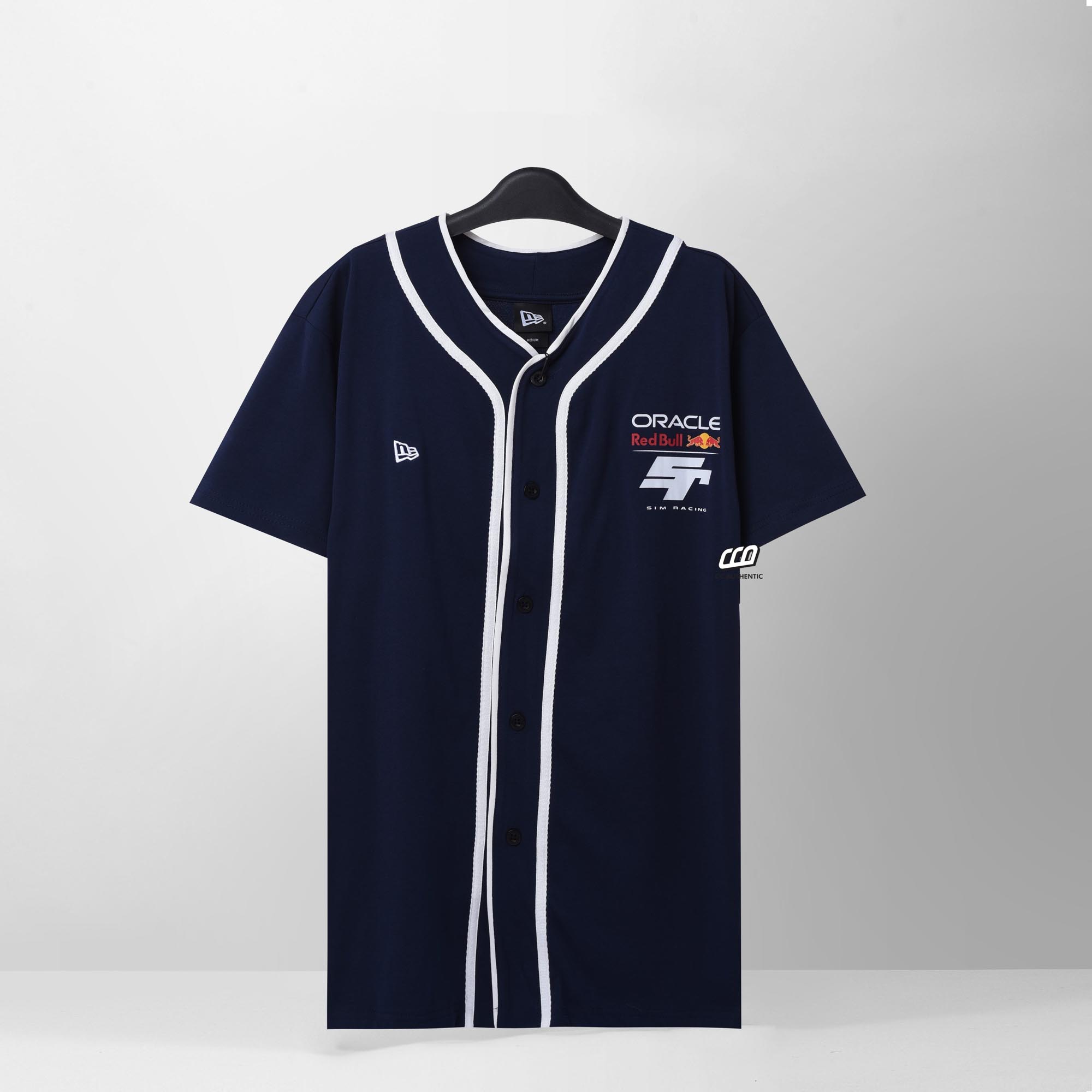 NEW ERA BASEBALL RED BULL T-SHIRT - NAVY